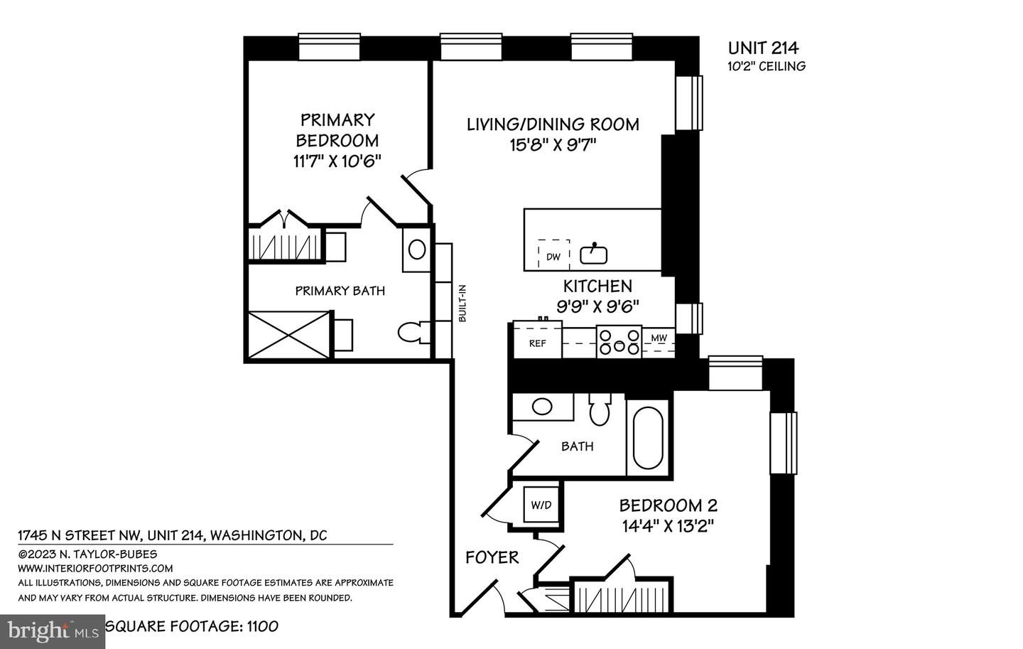 1745 N St NW #214