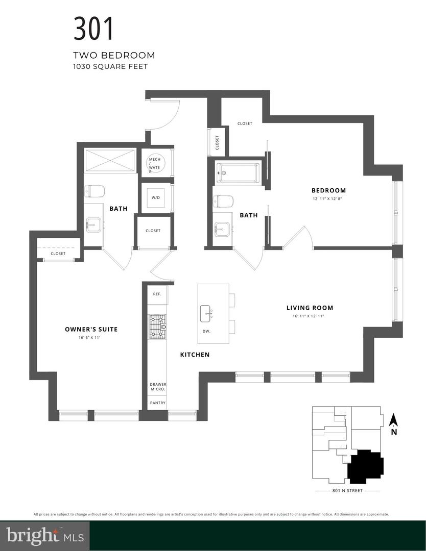 801 N St NW #301