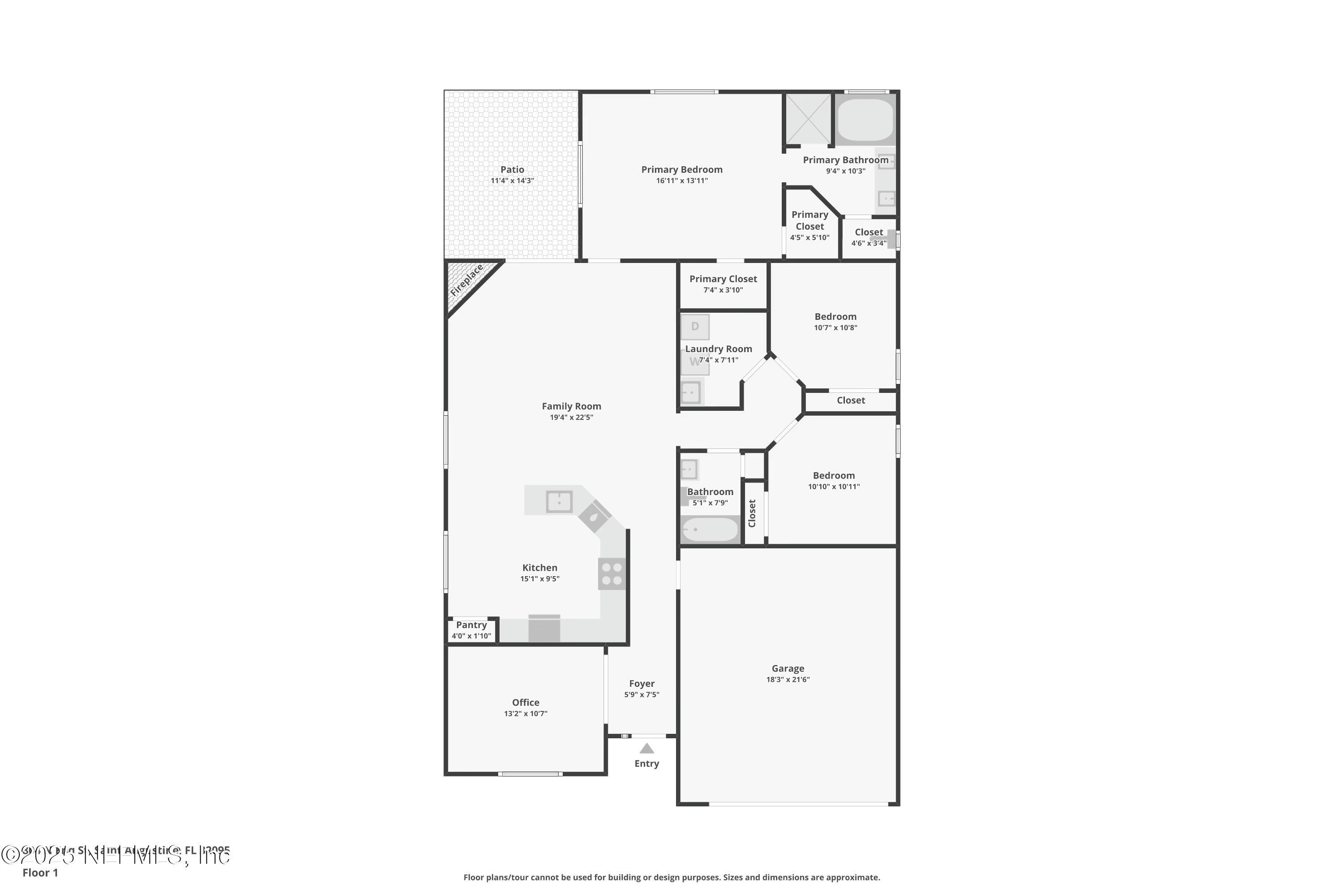 804 N END Street, St. Augustine