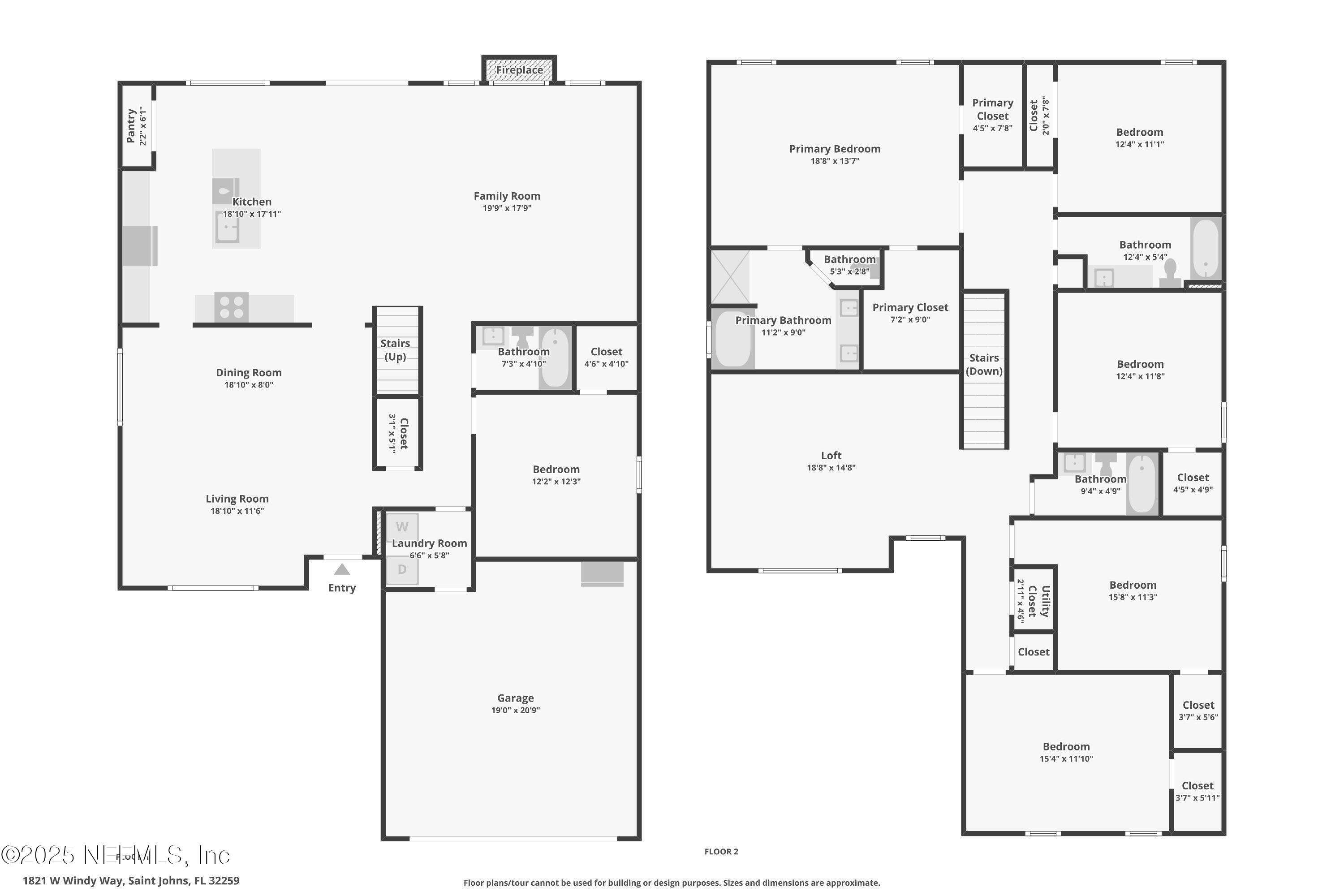 1821 W WINDY Way, St. Johns