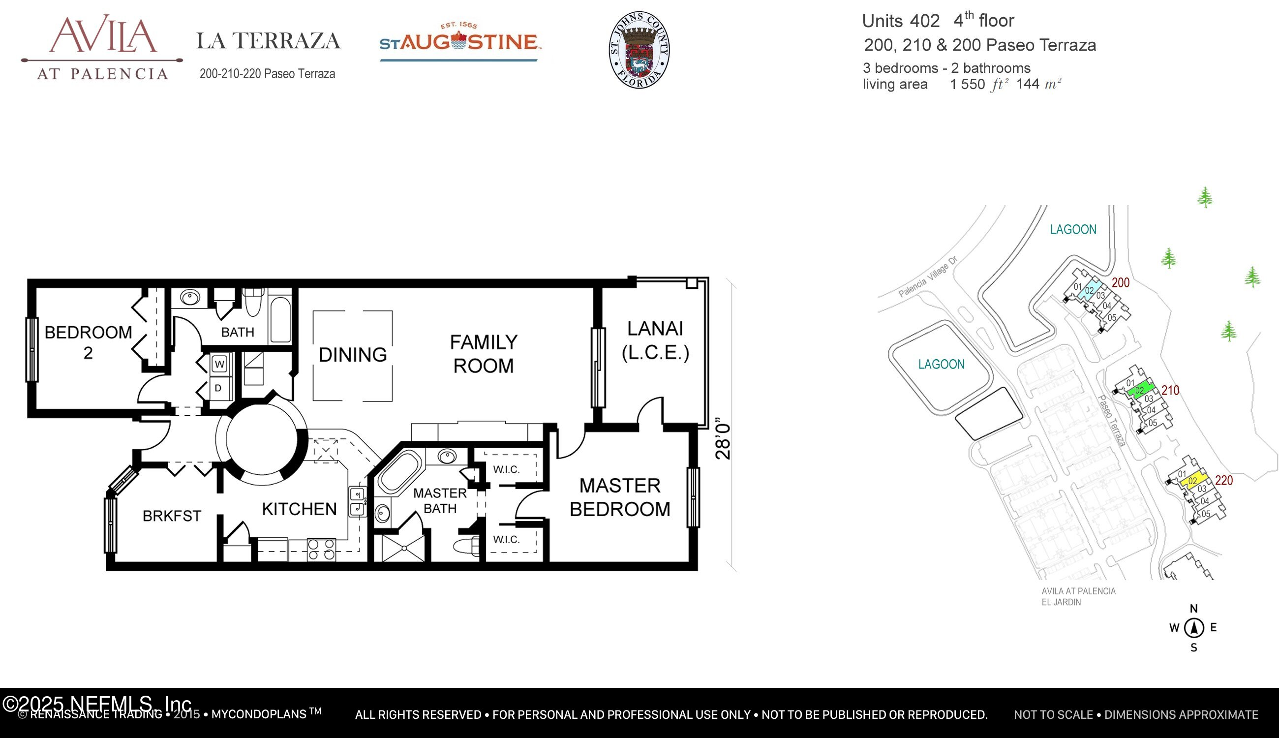 210 PASEO TERRAZA, 402, St. Augustine Unit: 402