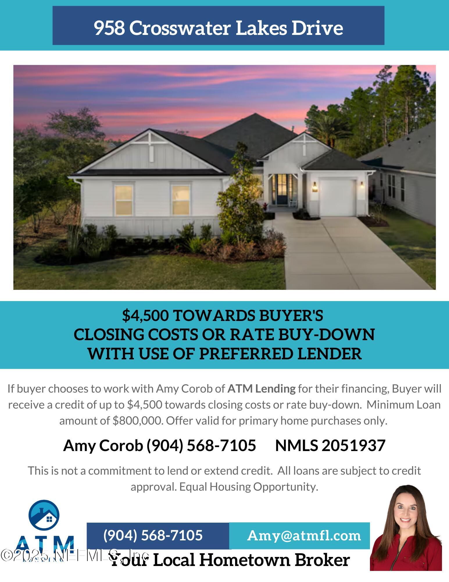 958 CROSSWATER LAKE Drive