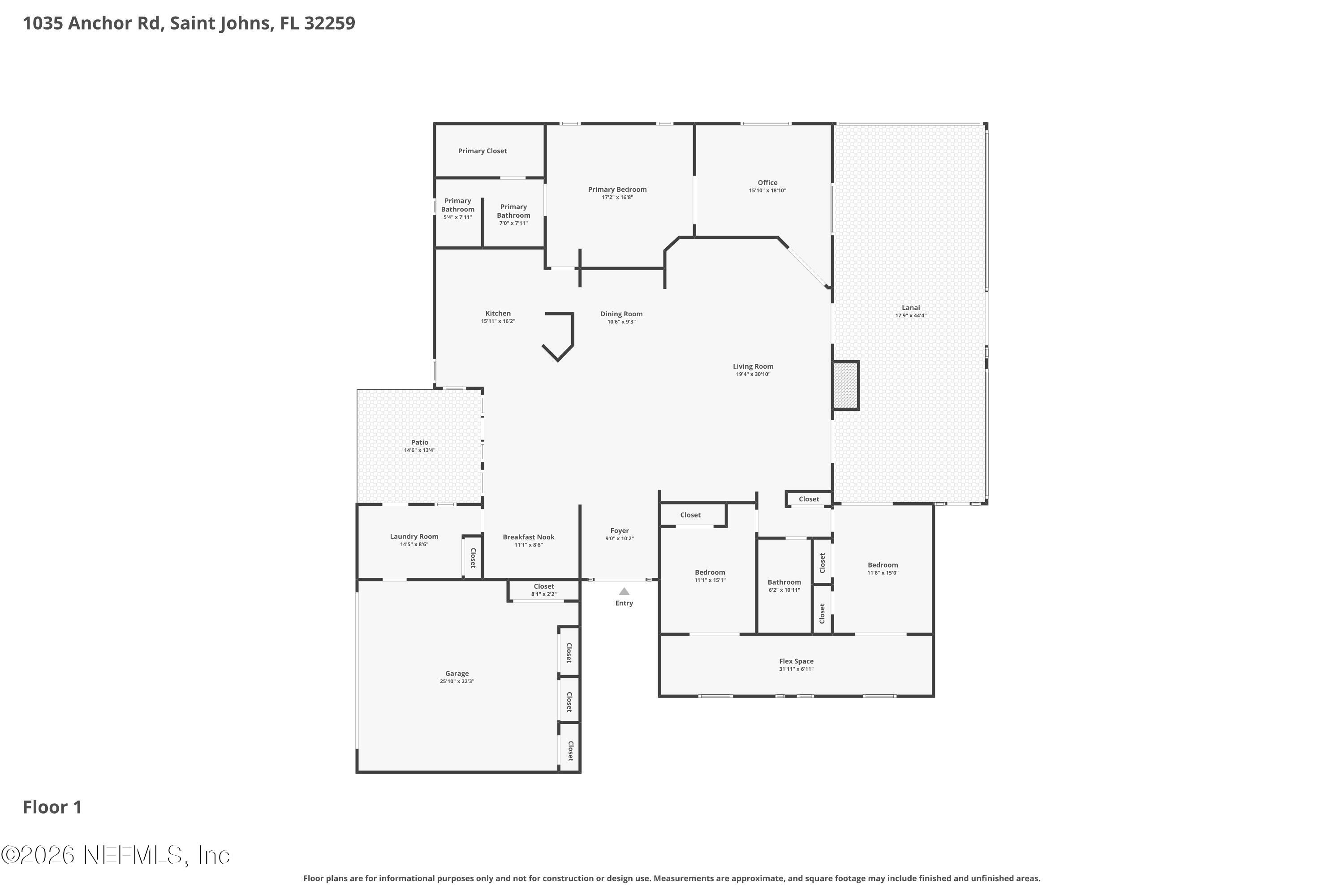 1035 ANCHOR Road, St. Johns