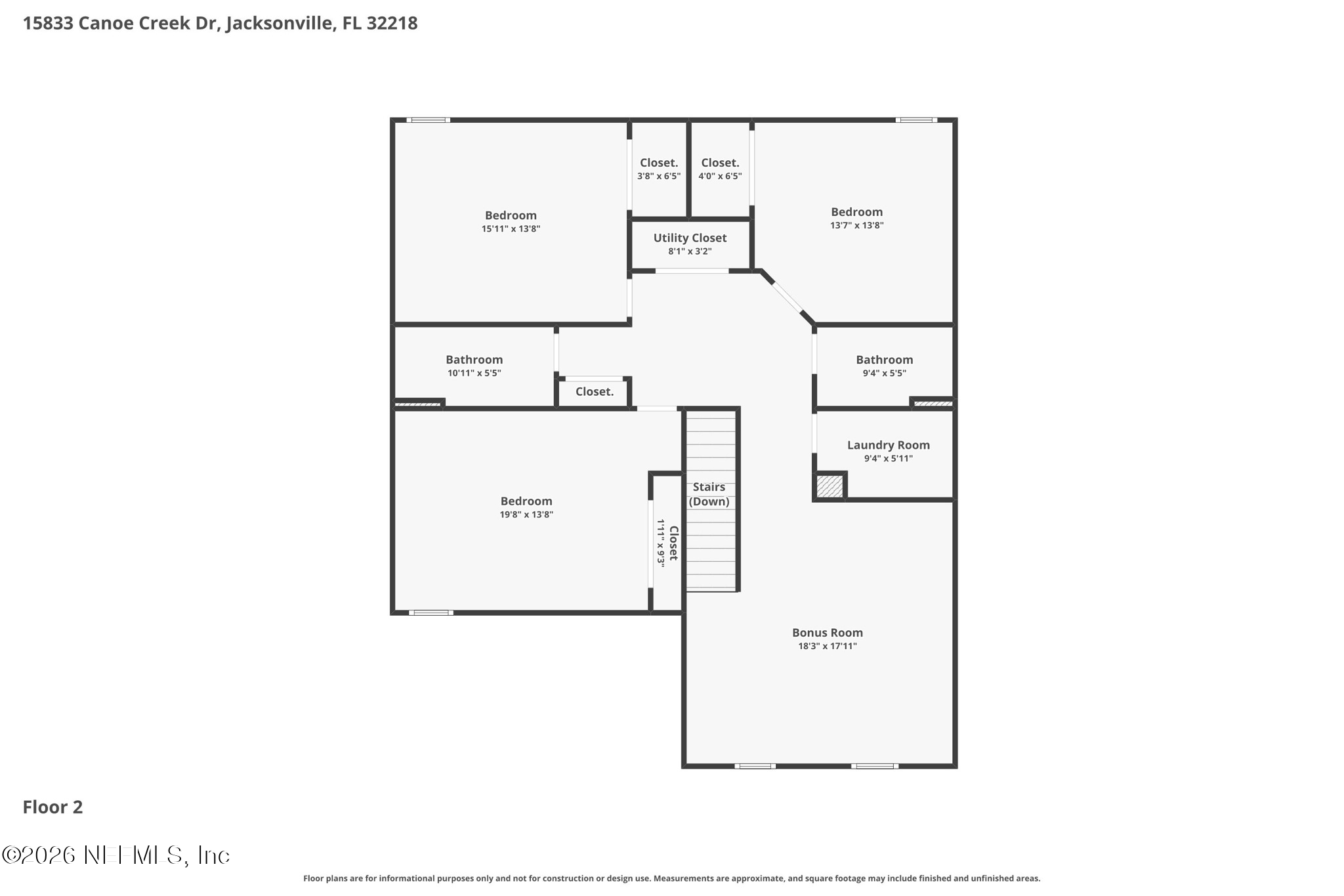 15833 CANOE CREEK Drive