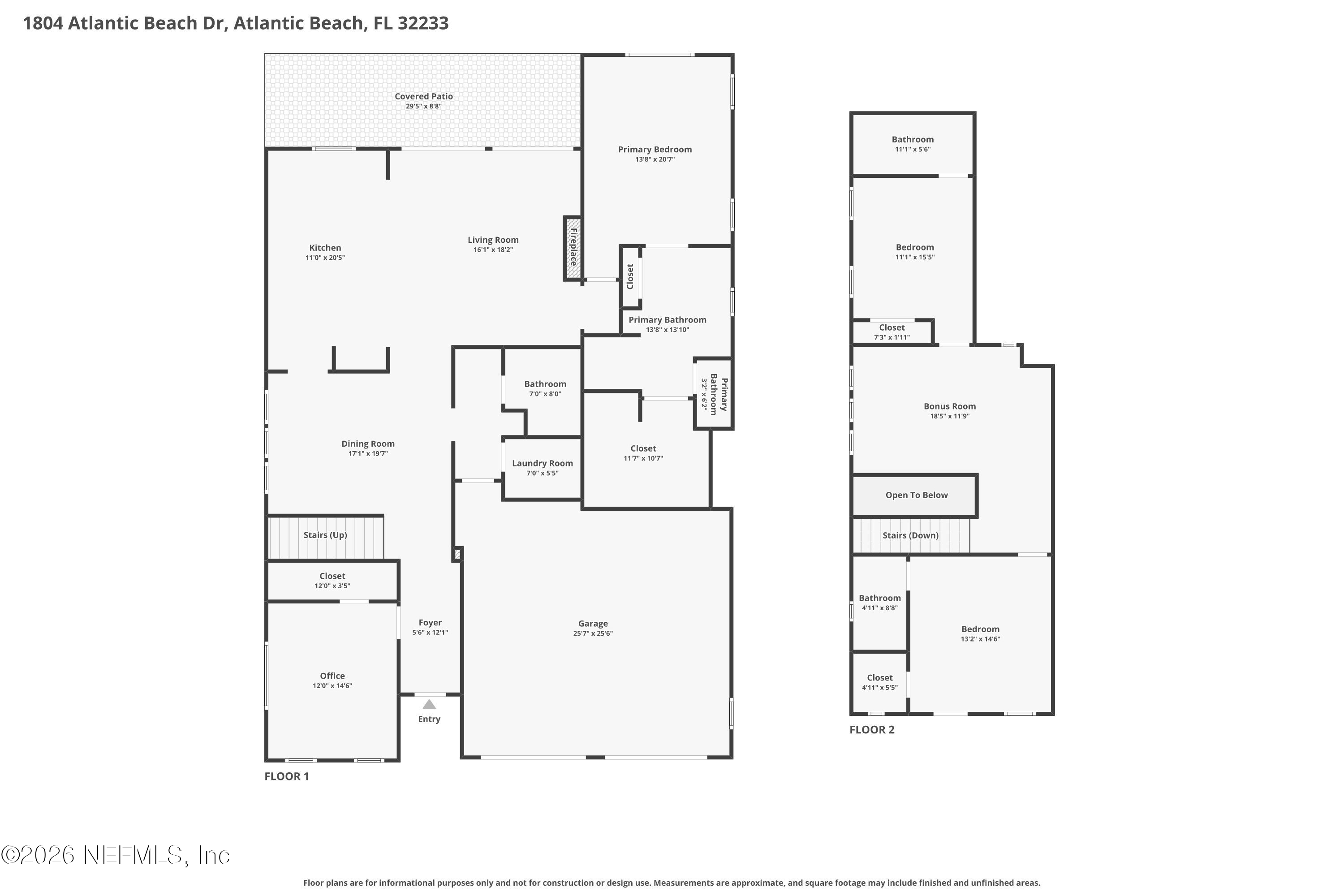 1804 ATLANTIC BEACH Drive