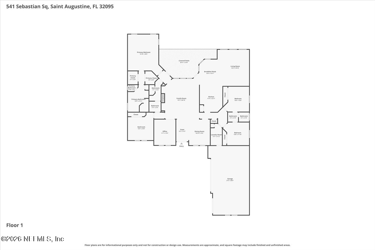 541 SEBASTIAN Square, St. Augustine