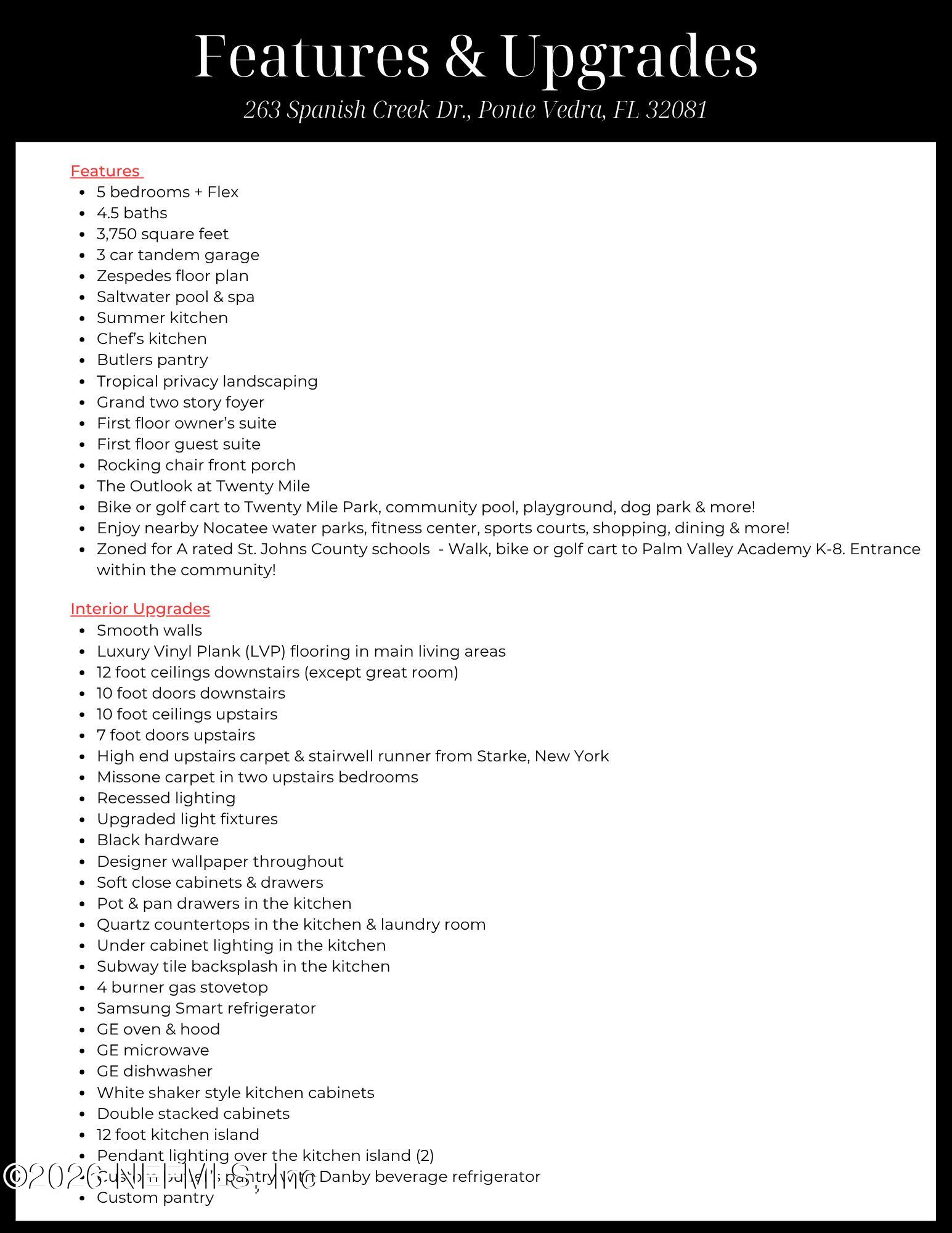 263 SPANISH CREEK Drive