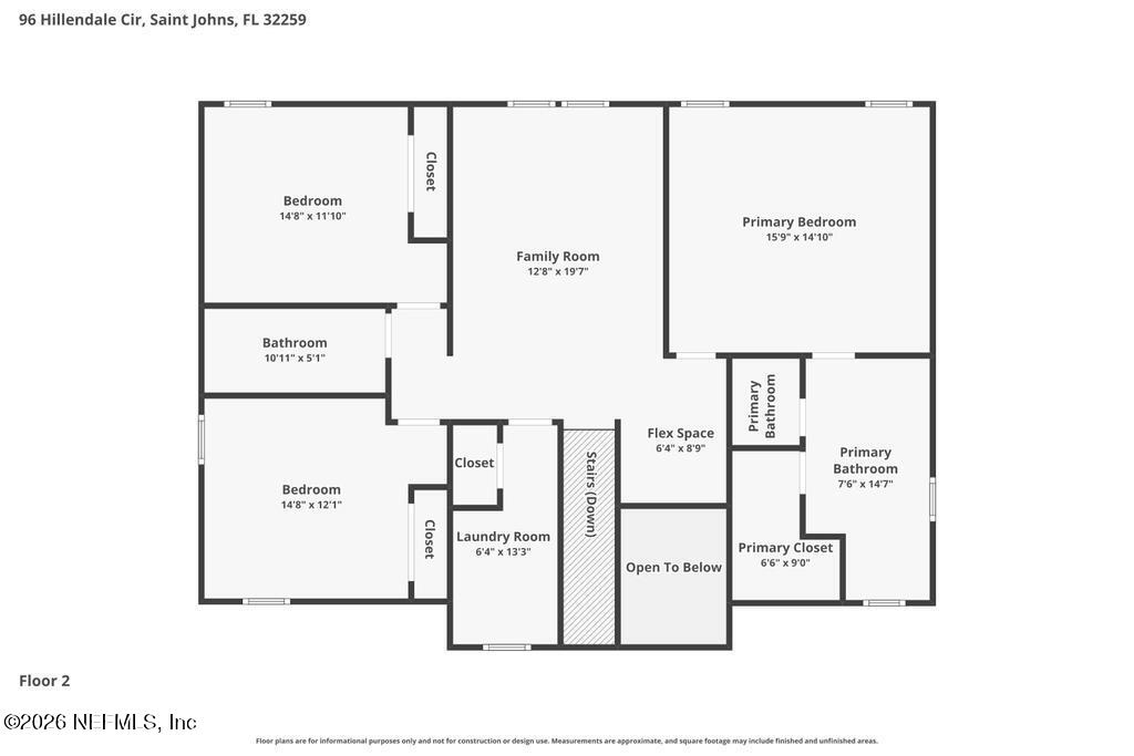 96 HILLENDALE Circle, St. Johns
