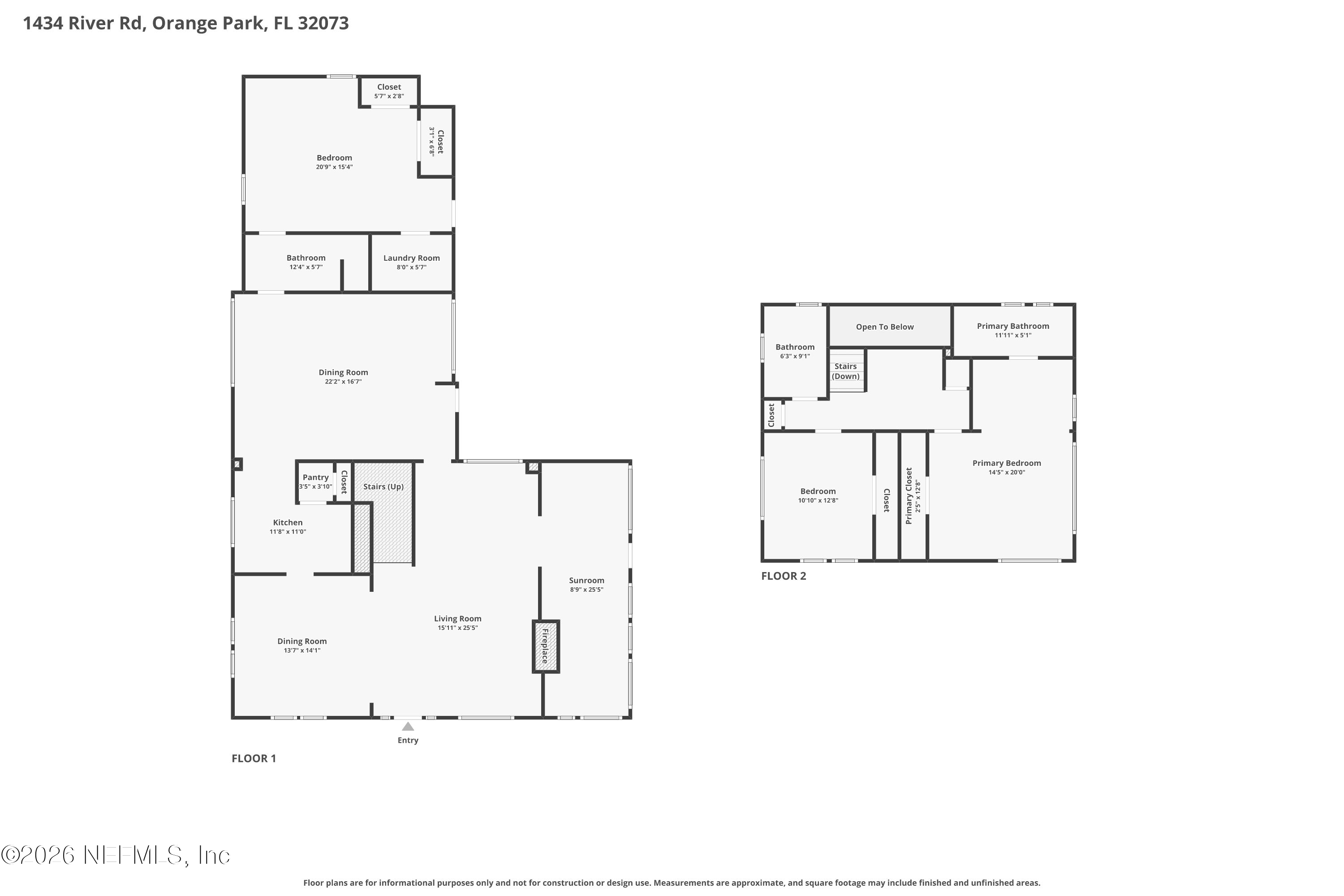 1434 RIVER Road