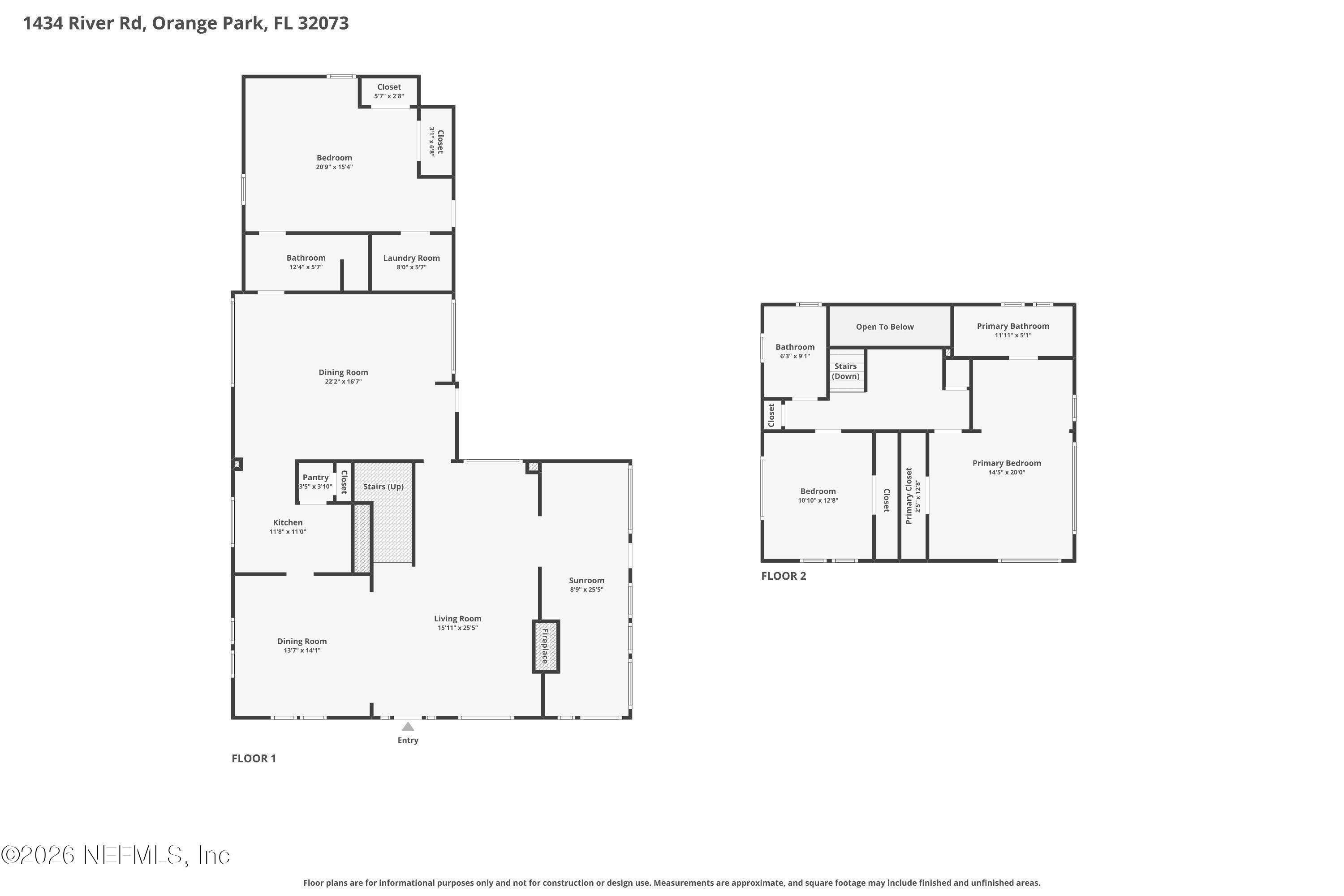 1434 RIVER Road