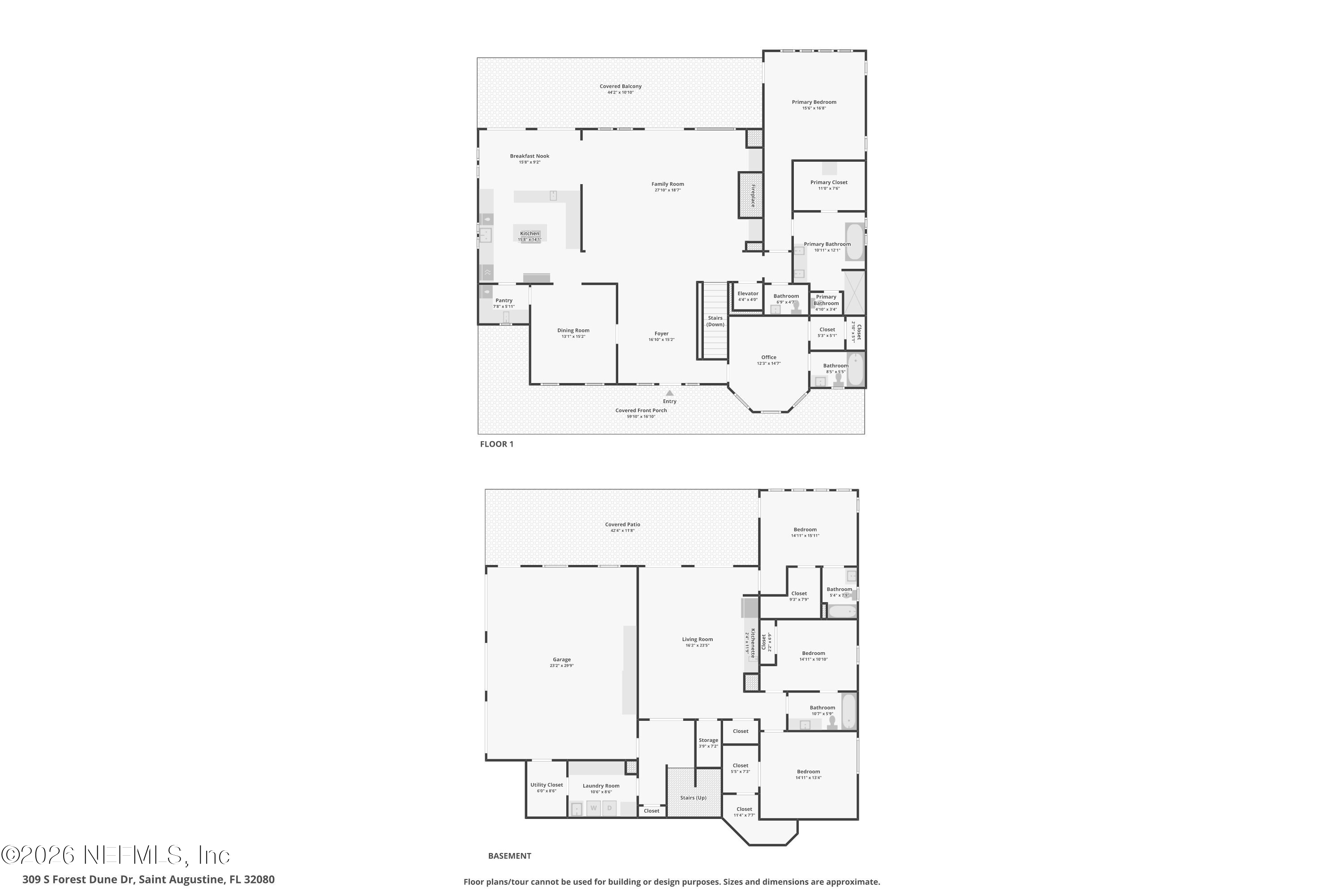 309 S FOREST DUNE Drive, St. Augustine