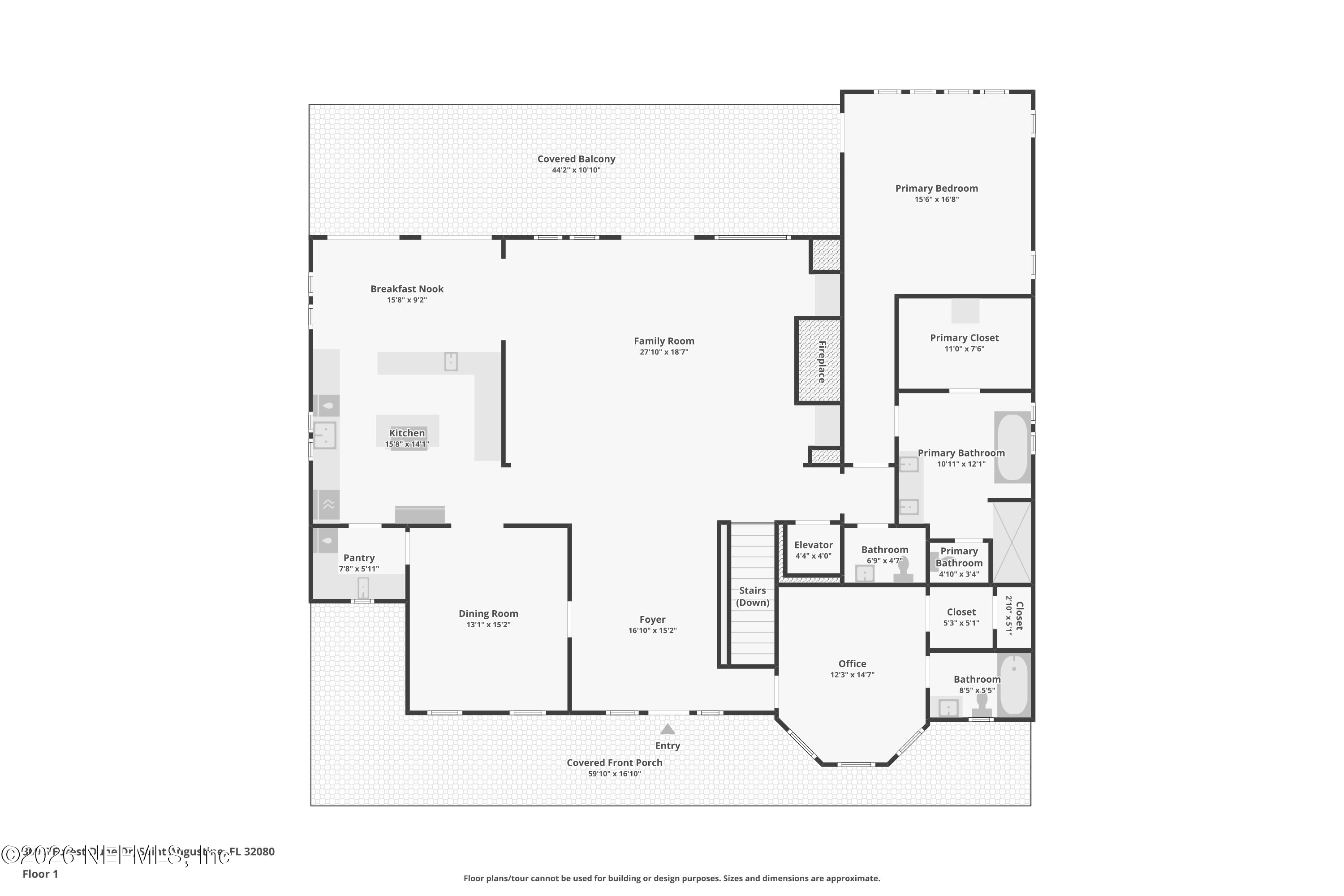309 S FOREST DUNE Drive, St. Augustine