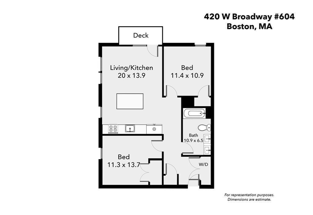 420 W Broadway Unit: PH604