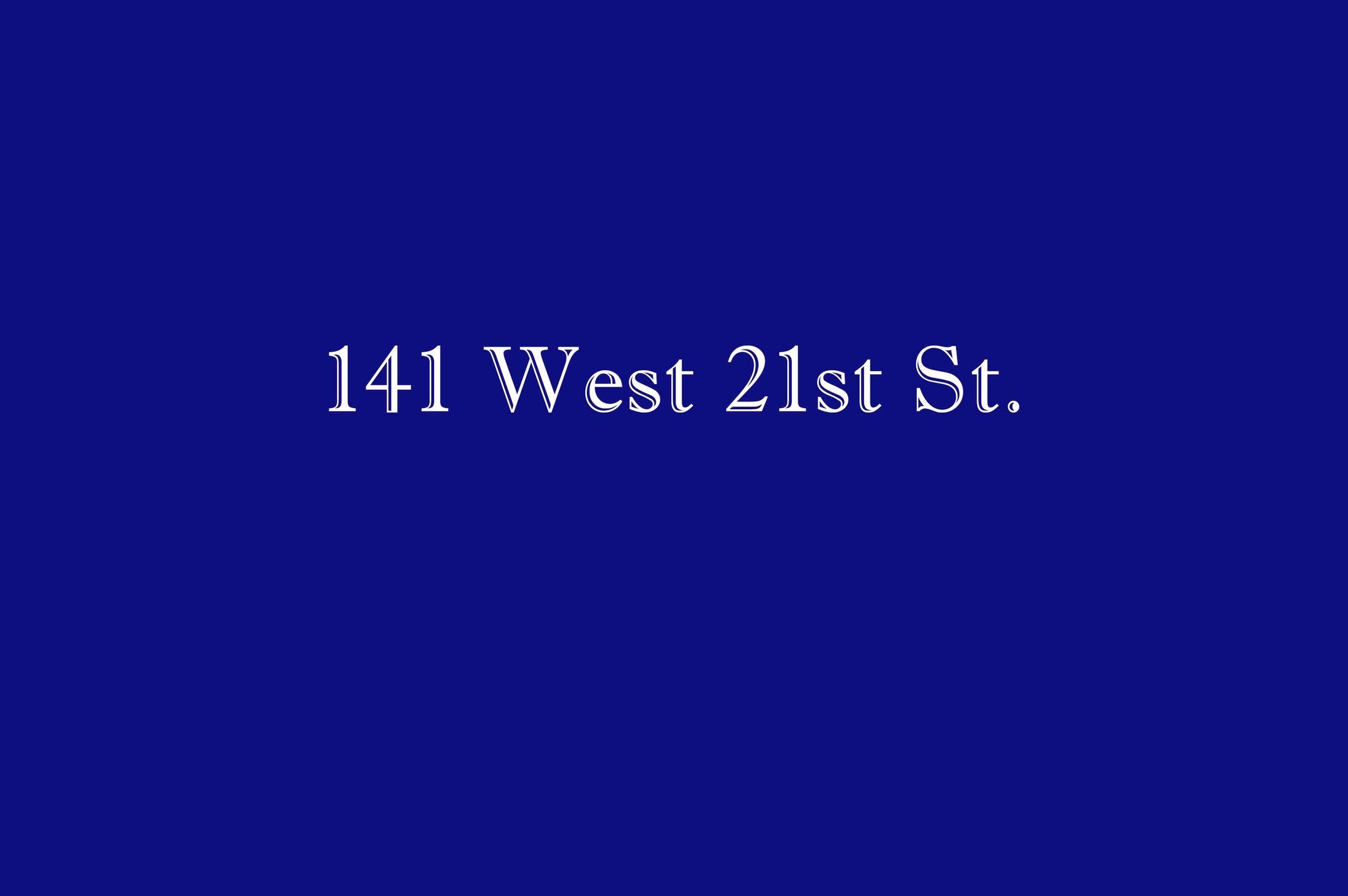 141 & 149 W 21ST ST
