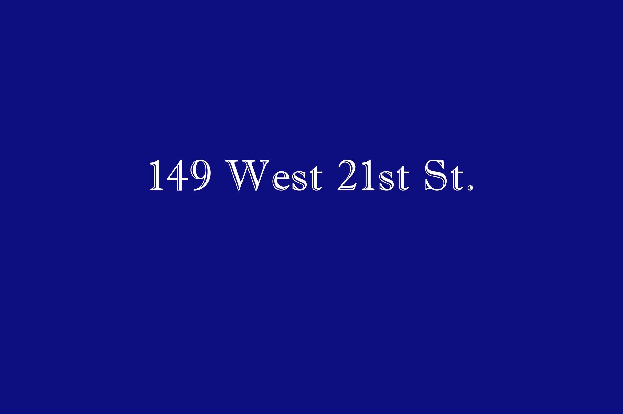 141 & 149 W 21ST ST