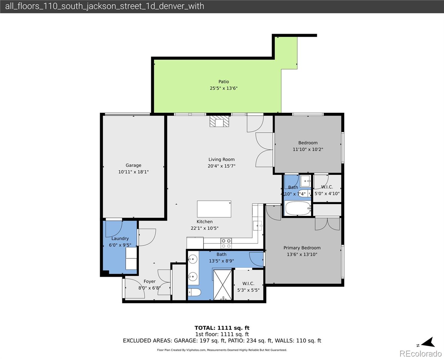 110 S Jackson Street Unit: 1D