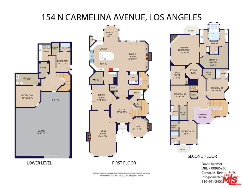 154 N Carmelina Ave