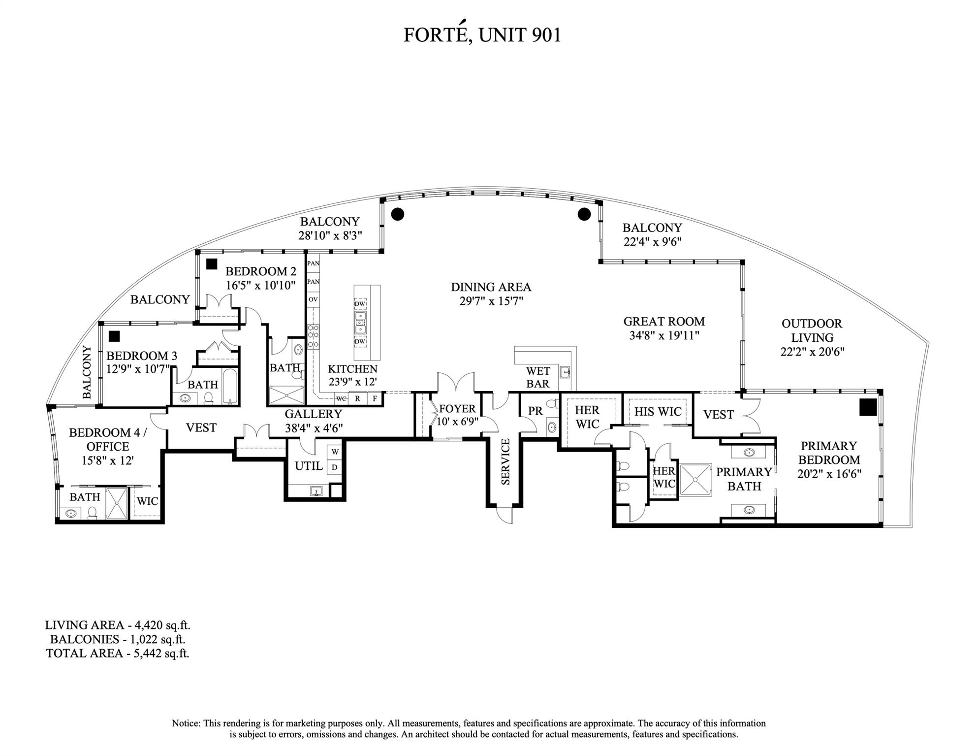 1333 S Flagler Drive 901