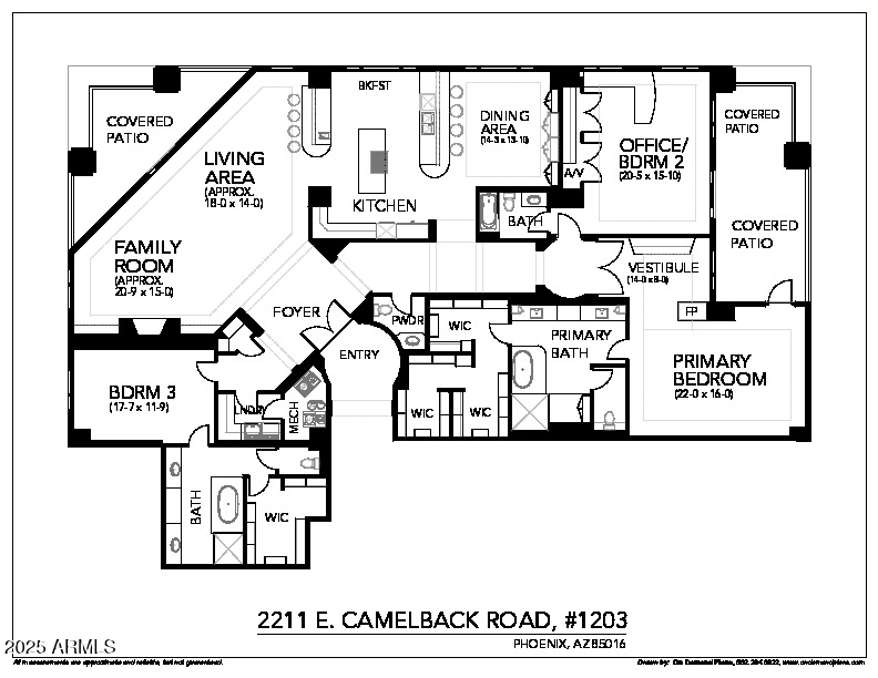 2211 E CAMELBACK Road, 1203