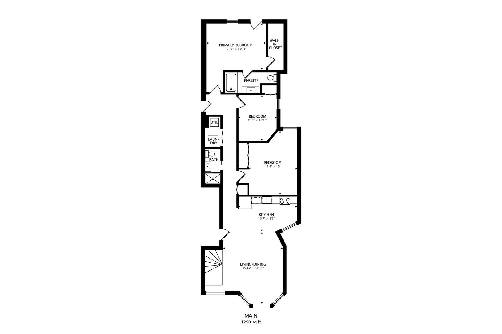 6318 S Greenwood Avenue Unit: 1