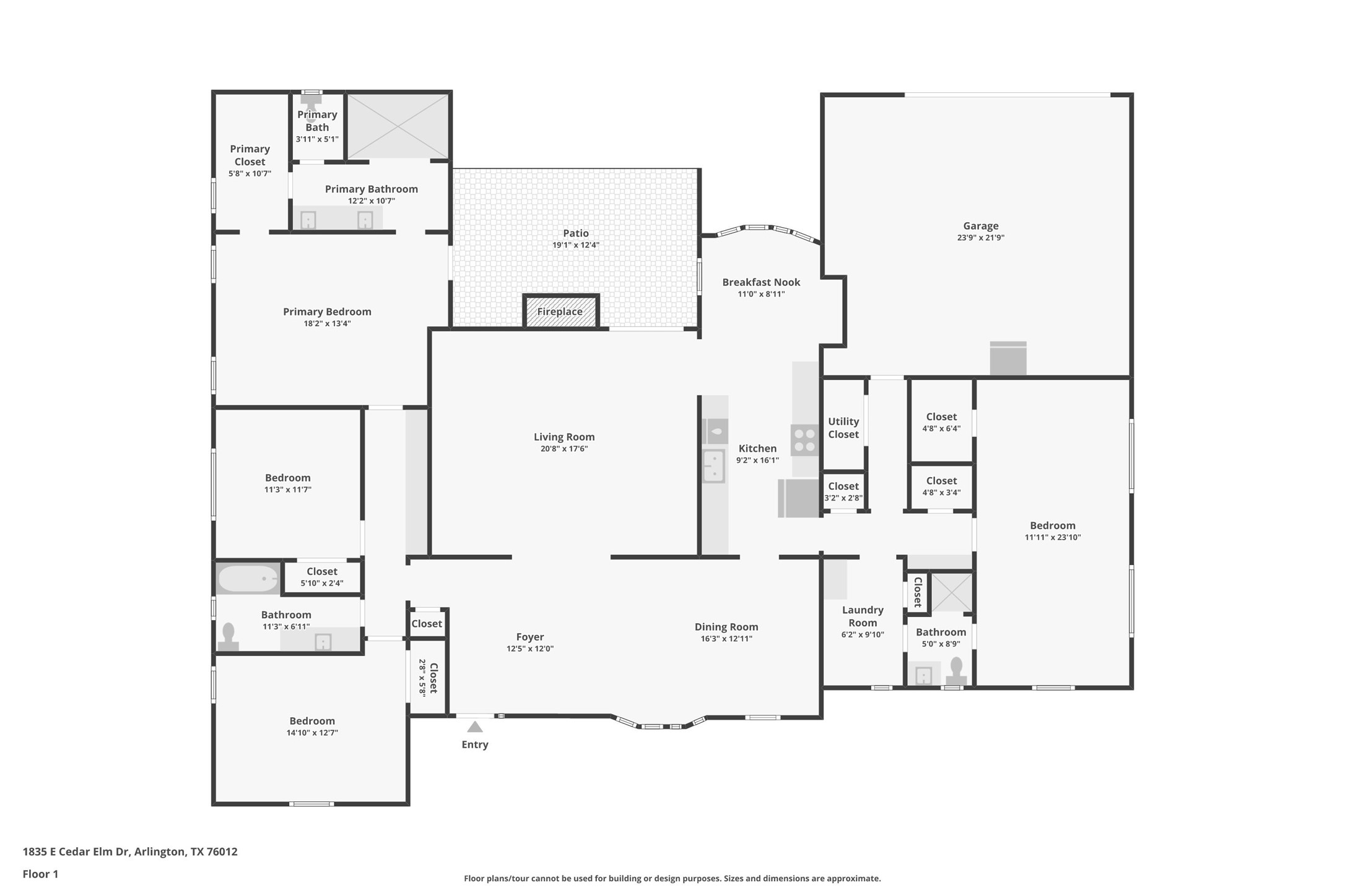 1835 E Cedar Elm Drive