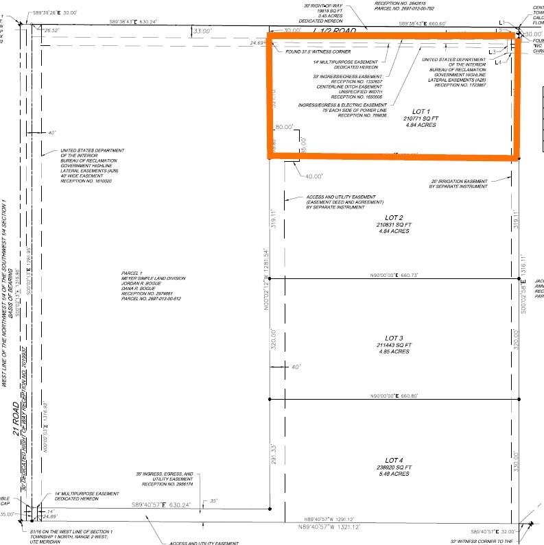1246 21 Road Unit: Lot 1