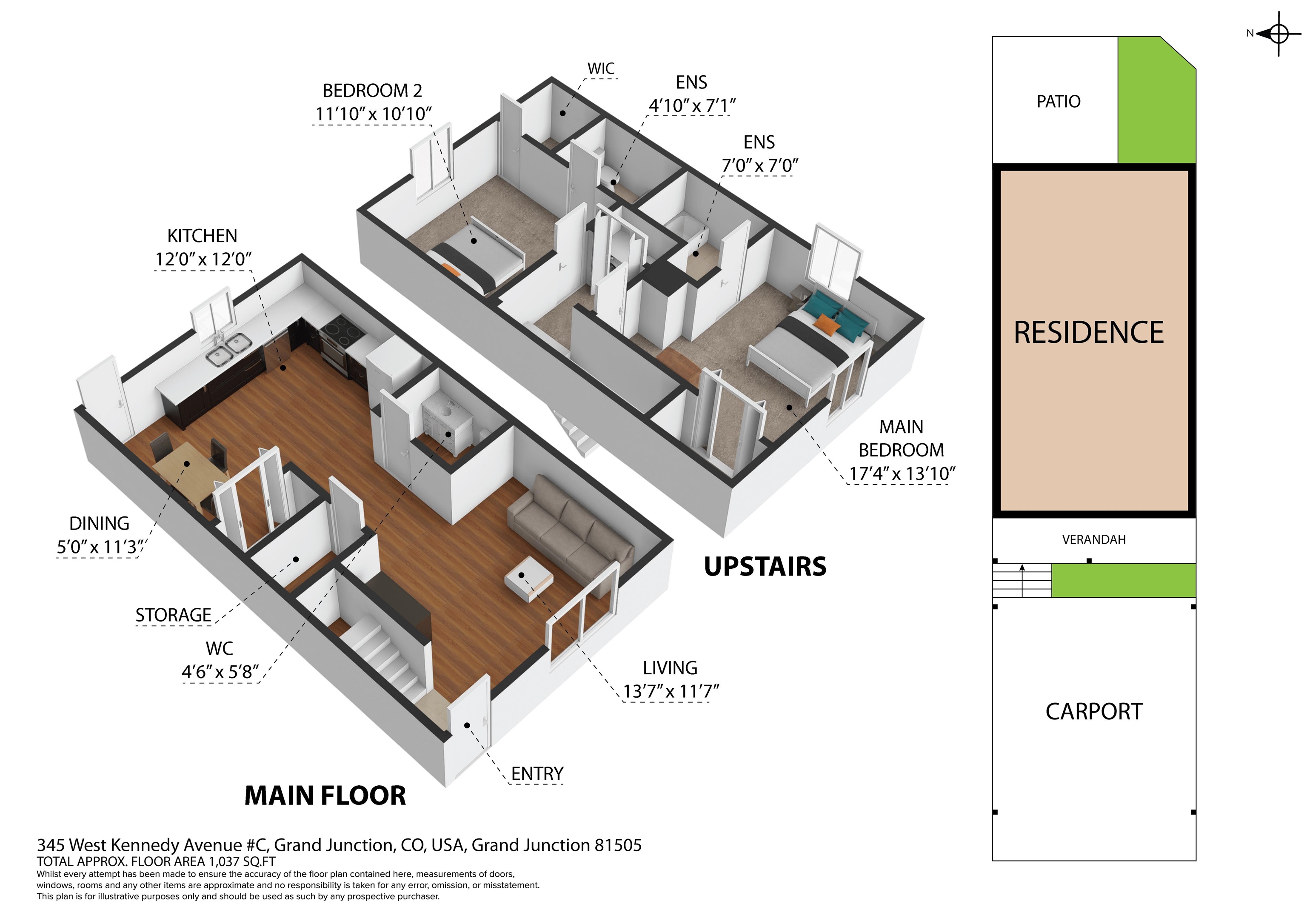 345 W Kennedy Avenue Unit: C