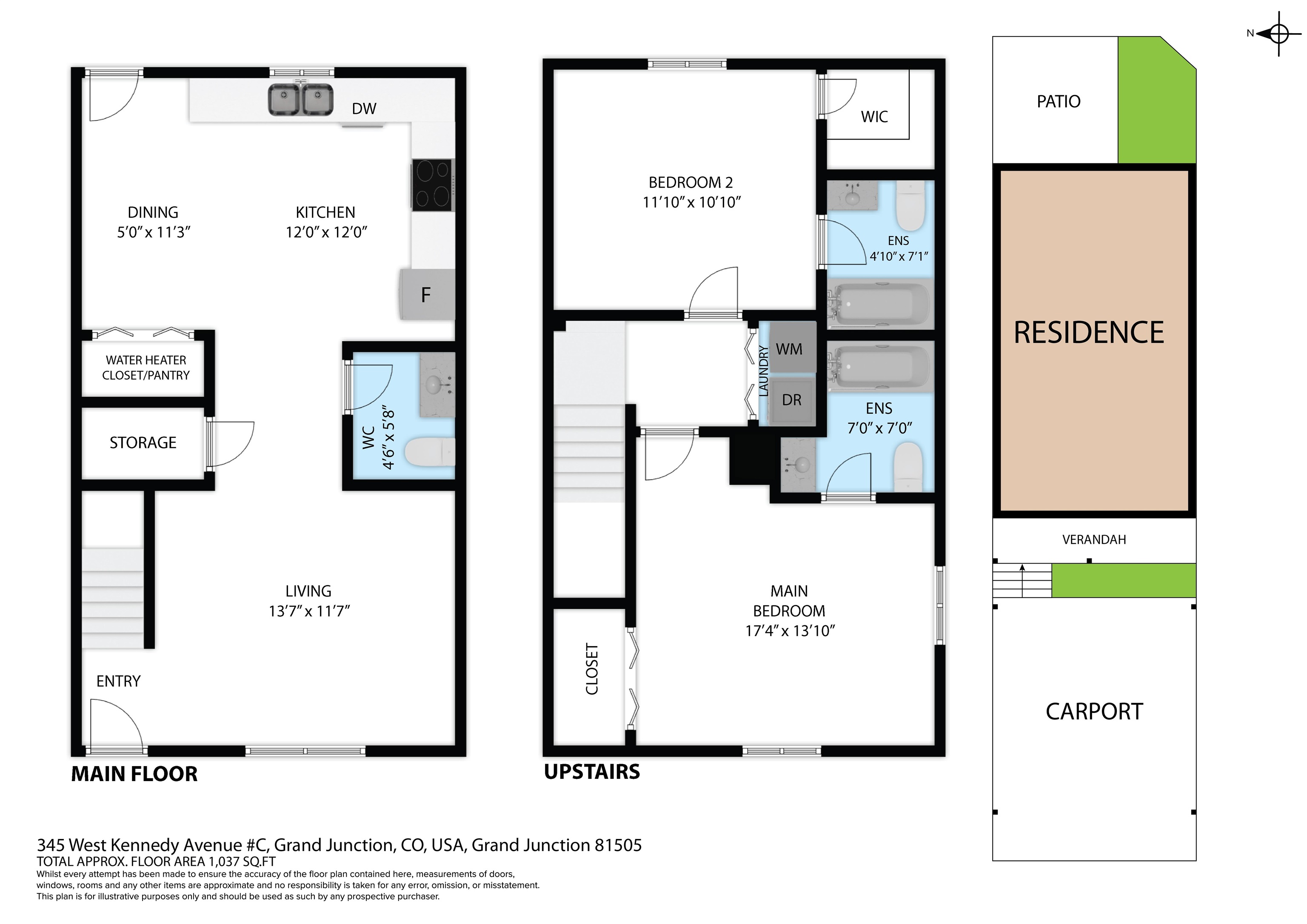 345 W Kennedy Avenue Unit: C