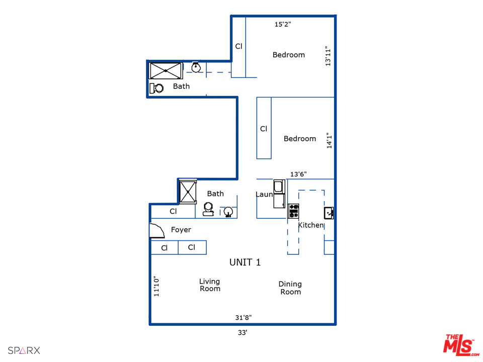 301 S Rexford Dr Unit: 1
