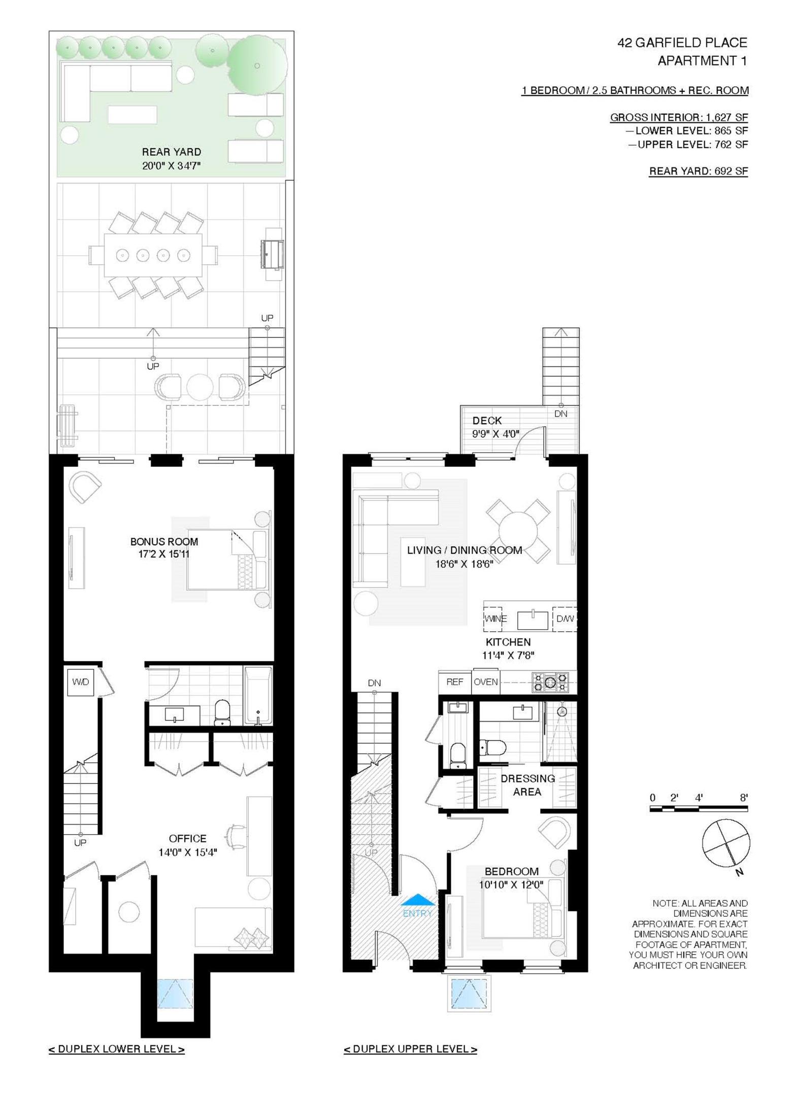 42 GARFIELD Place 1