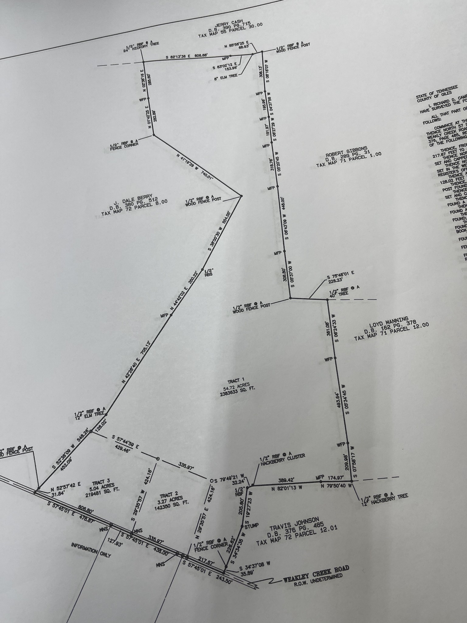 0 Weakley Creek Road