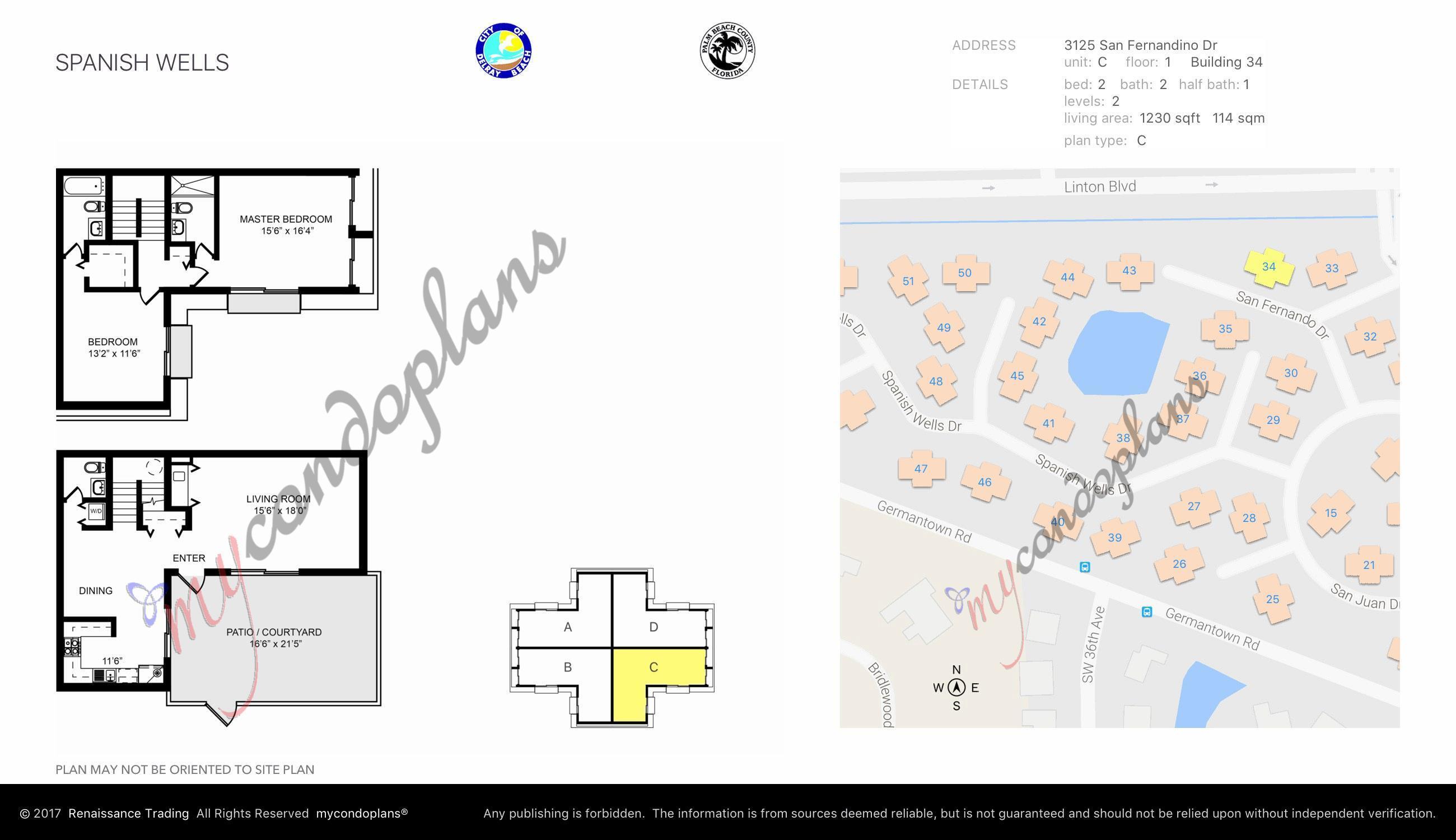 3125 San Fernando Drive Unit: 34-C