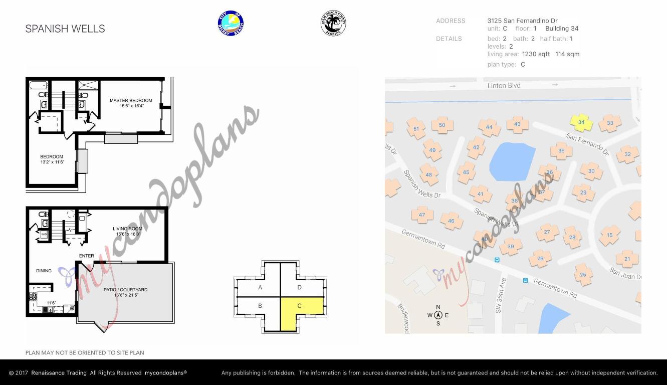 3125 San Fernando Drive Unit: 34-C