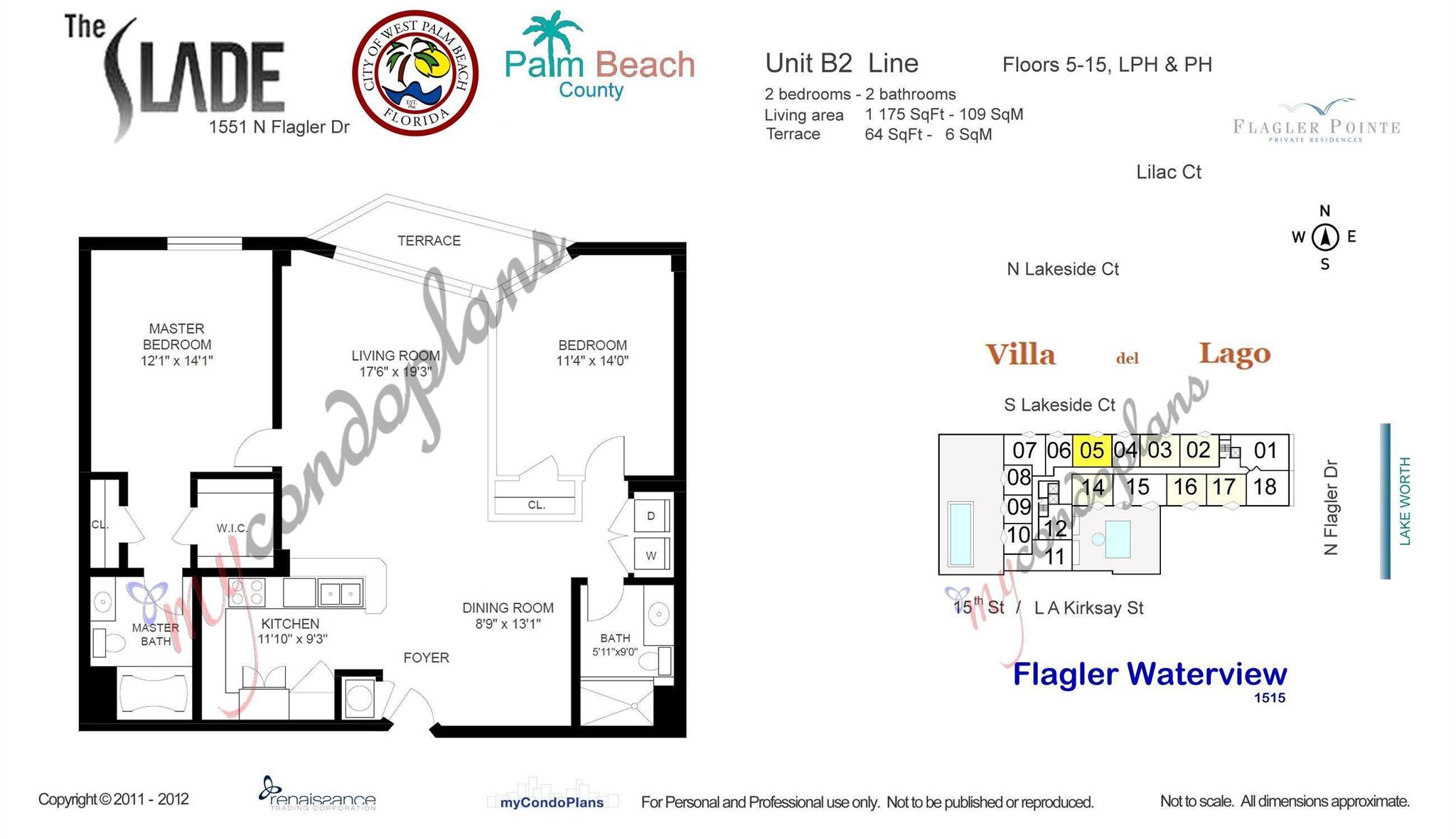 1551 N Flagler Drive Unit: 1405