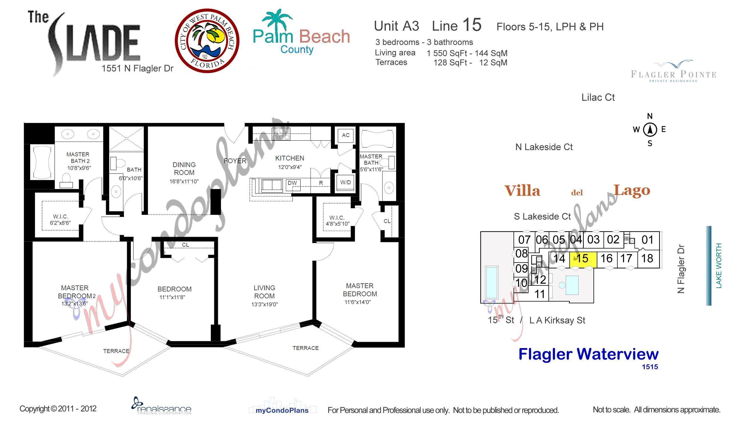 1551 N Flagler Drive 1415