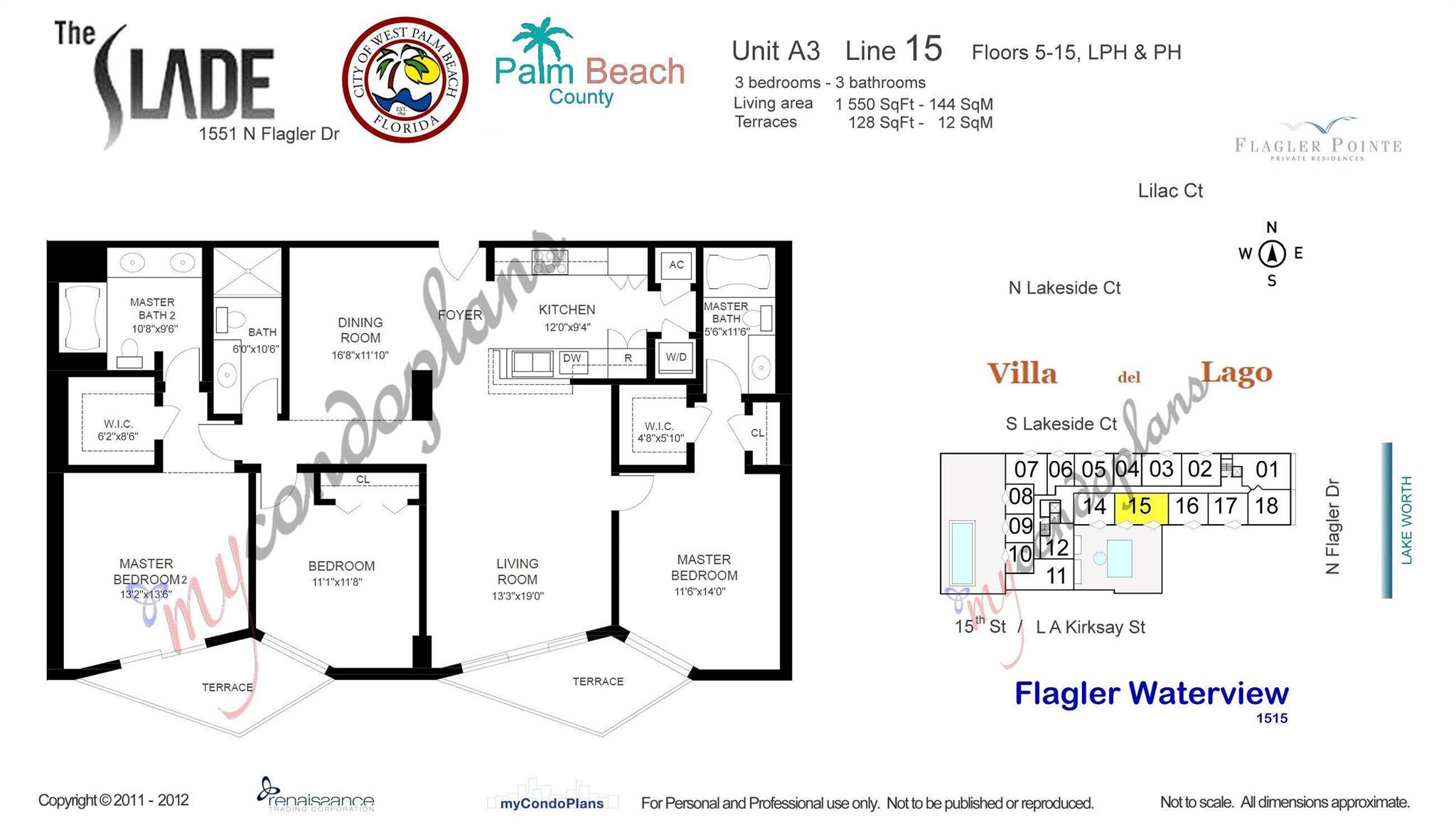 1551 N Flagler Drive 1415