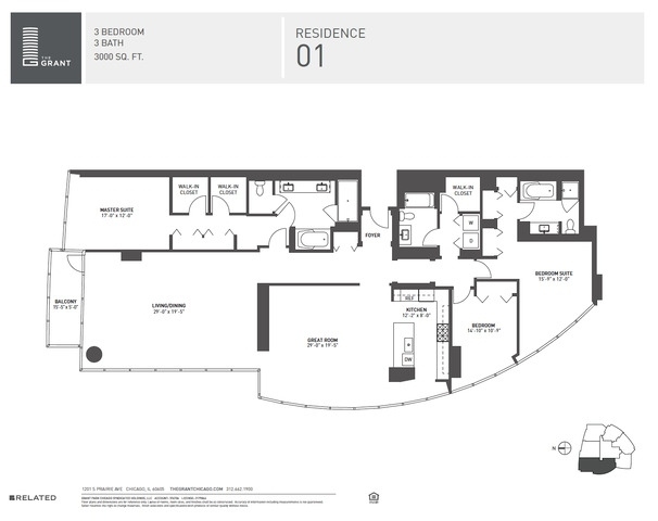 1201 S Prairie Avenue Unit: 4501