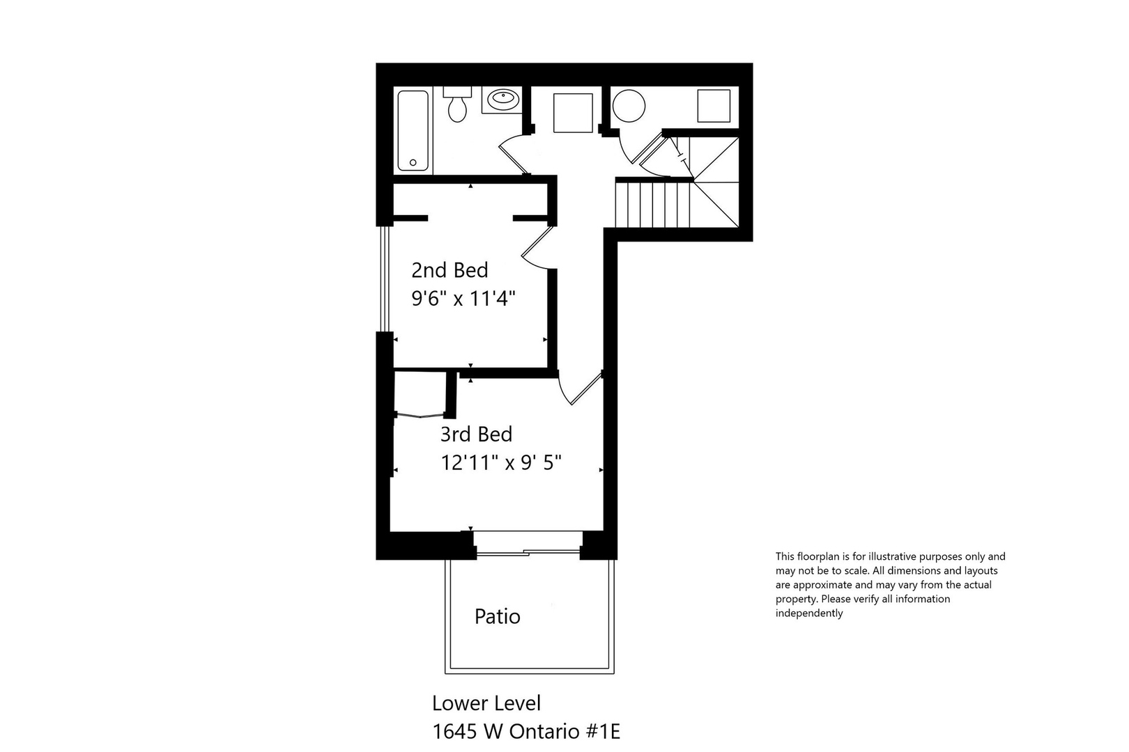 1645 W Ontario Street Unit: 1E