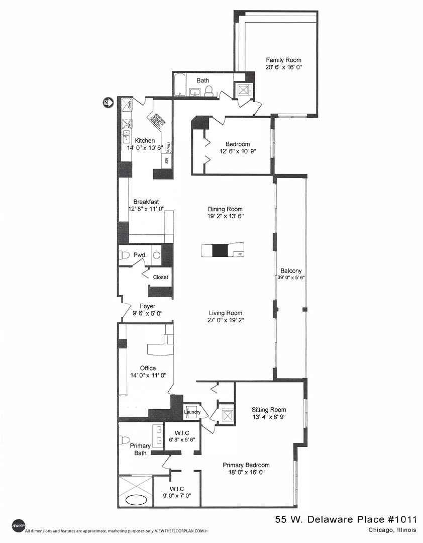 55 W Delaware Place Unit: 1011
