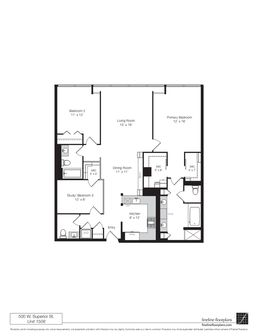 500 W Superior Street Unit: 1508