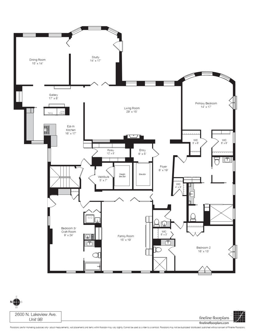 2600 N Lakeview Avenue Unit: 9B