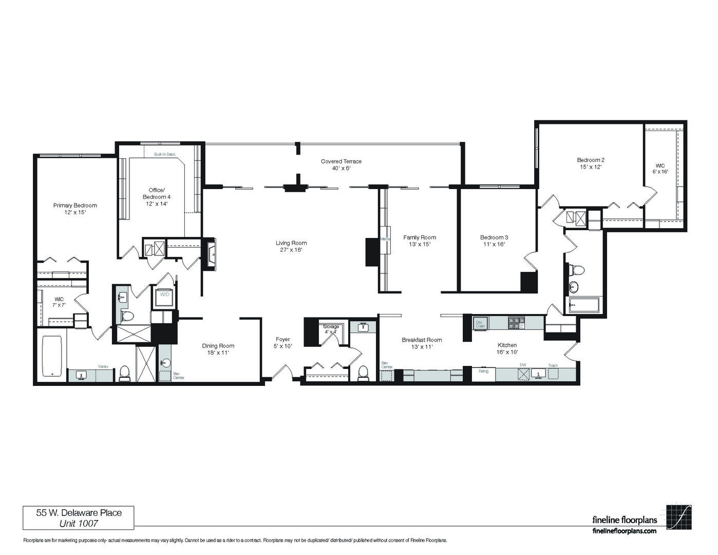 55 W Delaware Place Unit: 1007