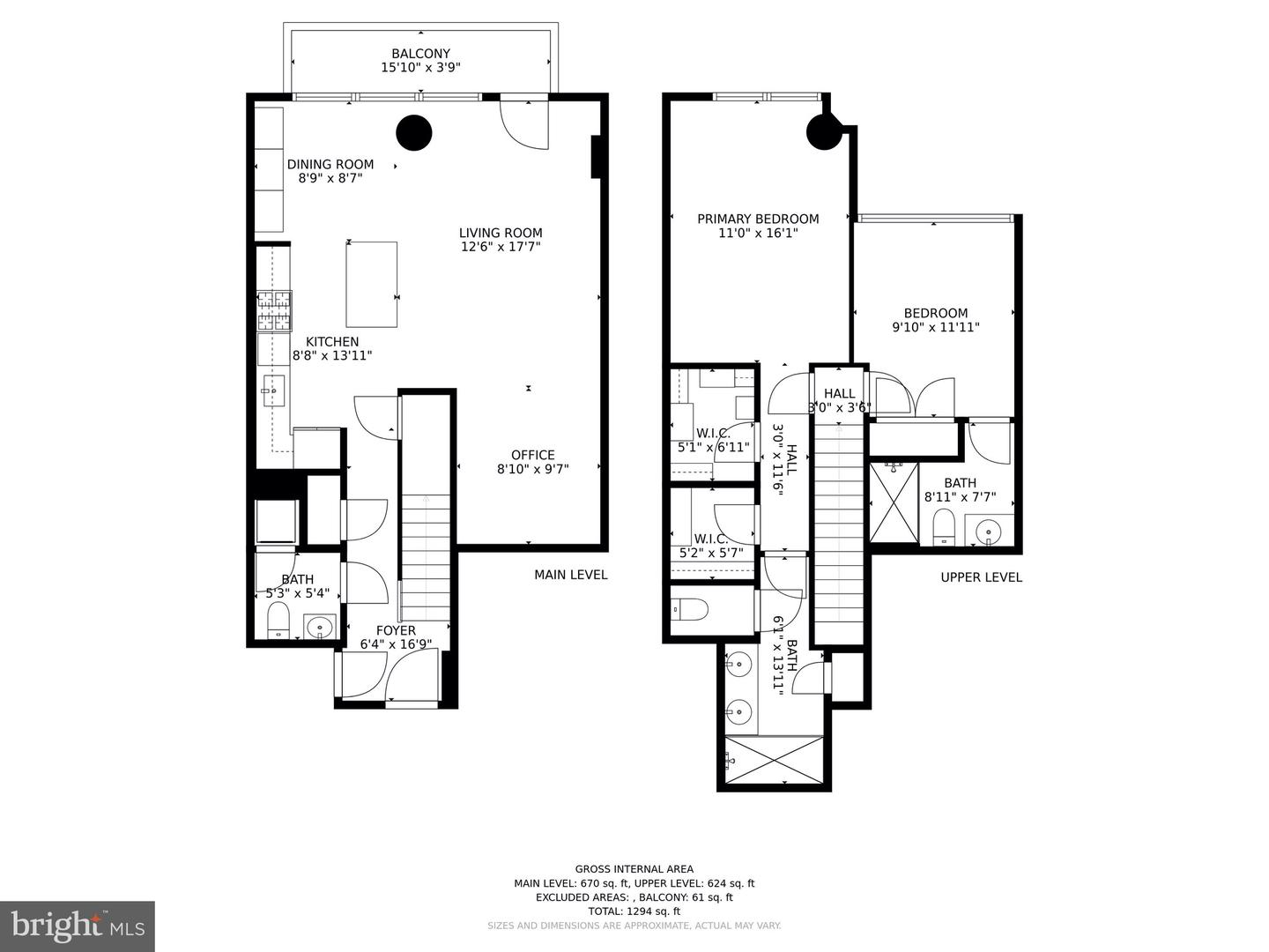 912 F STREET NW Unit: 1107