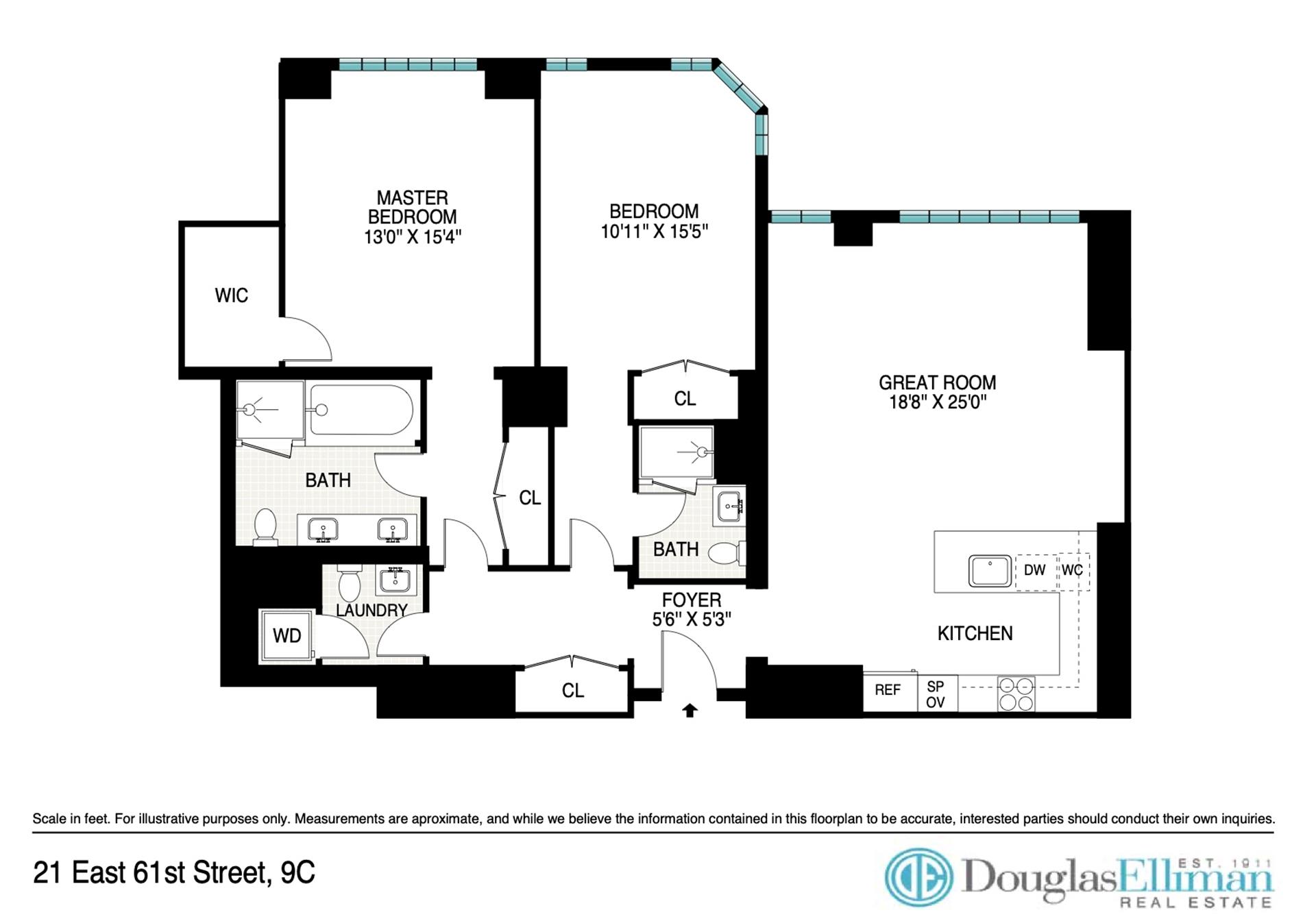 21 E 61ST Street 9C