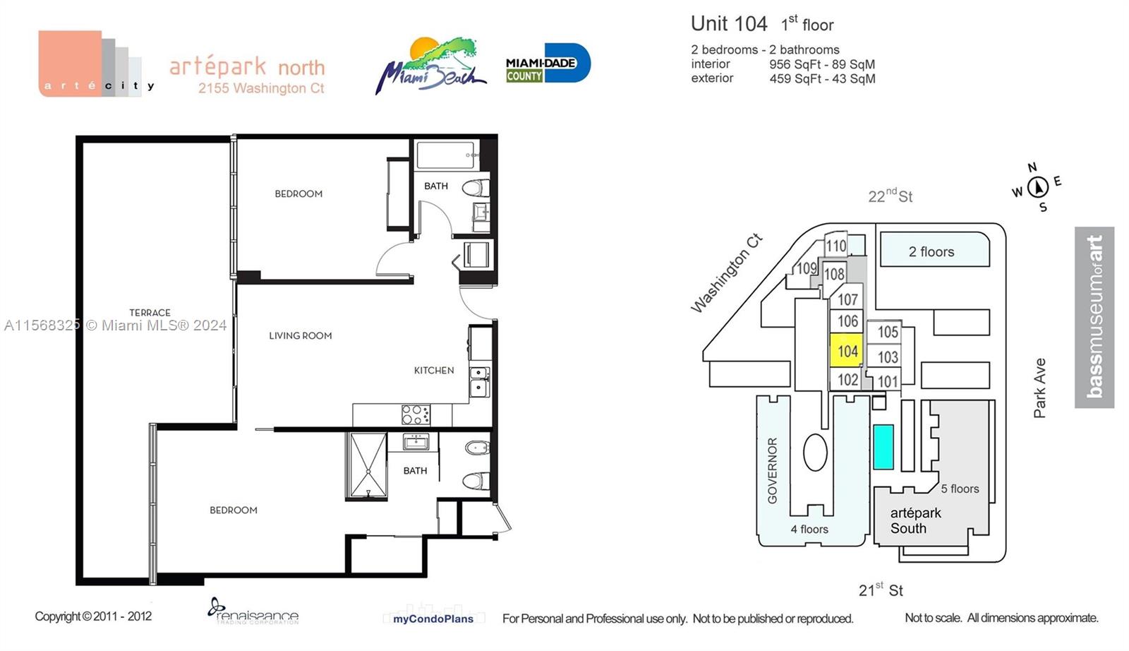 2155 Washington Ct # 104