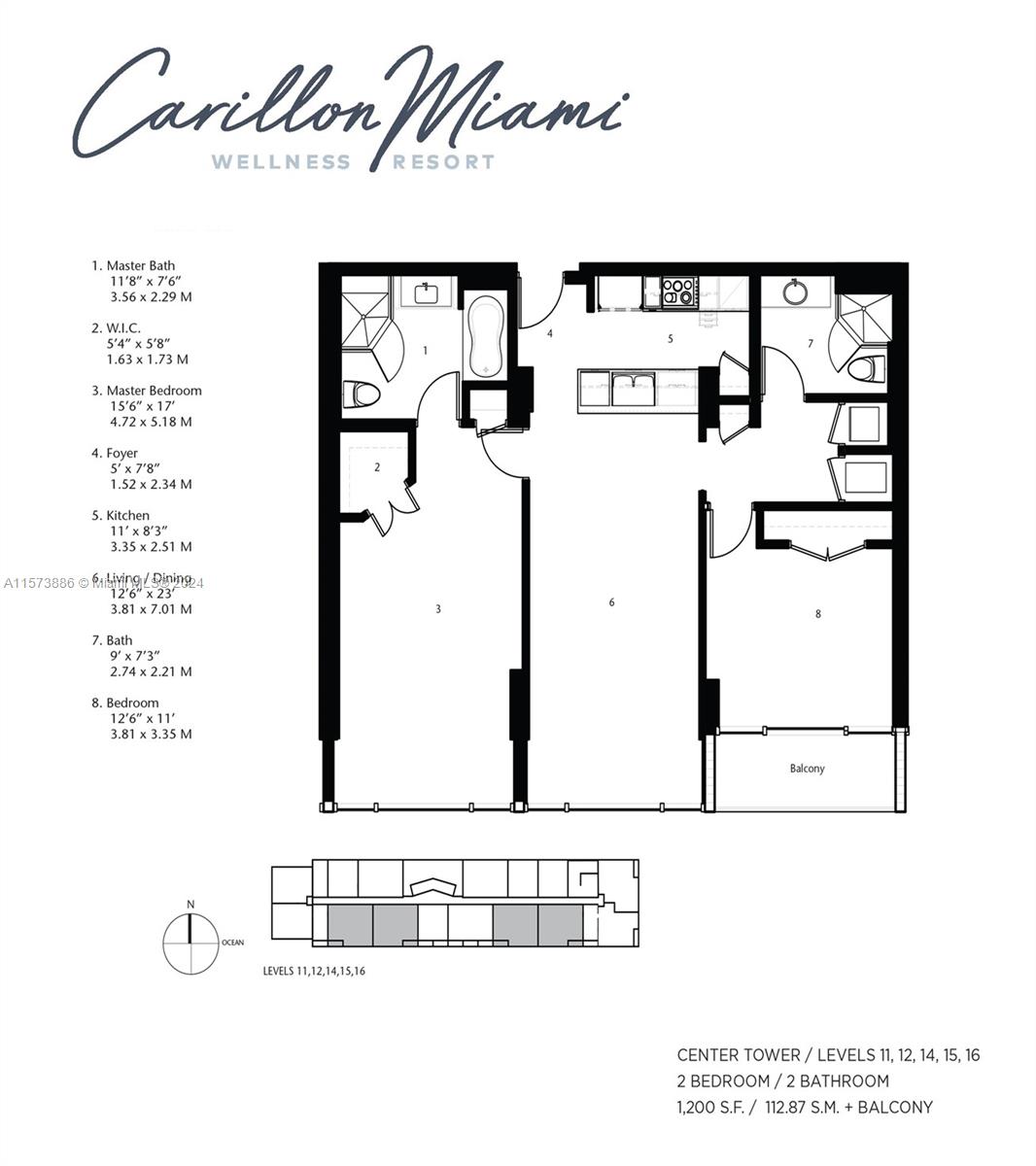 6801 Collins Ave # 1111