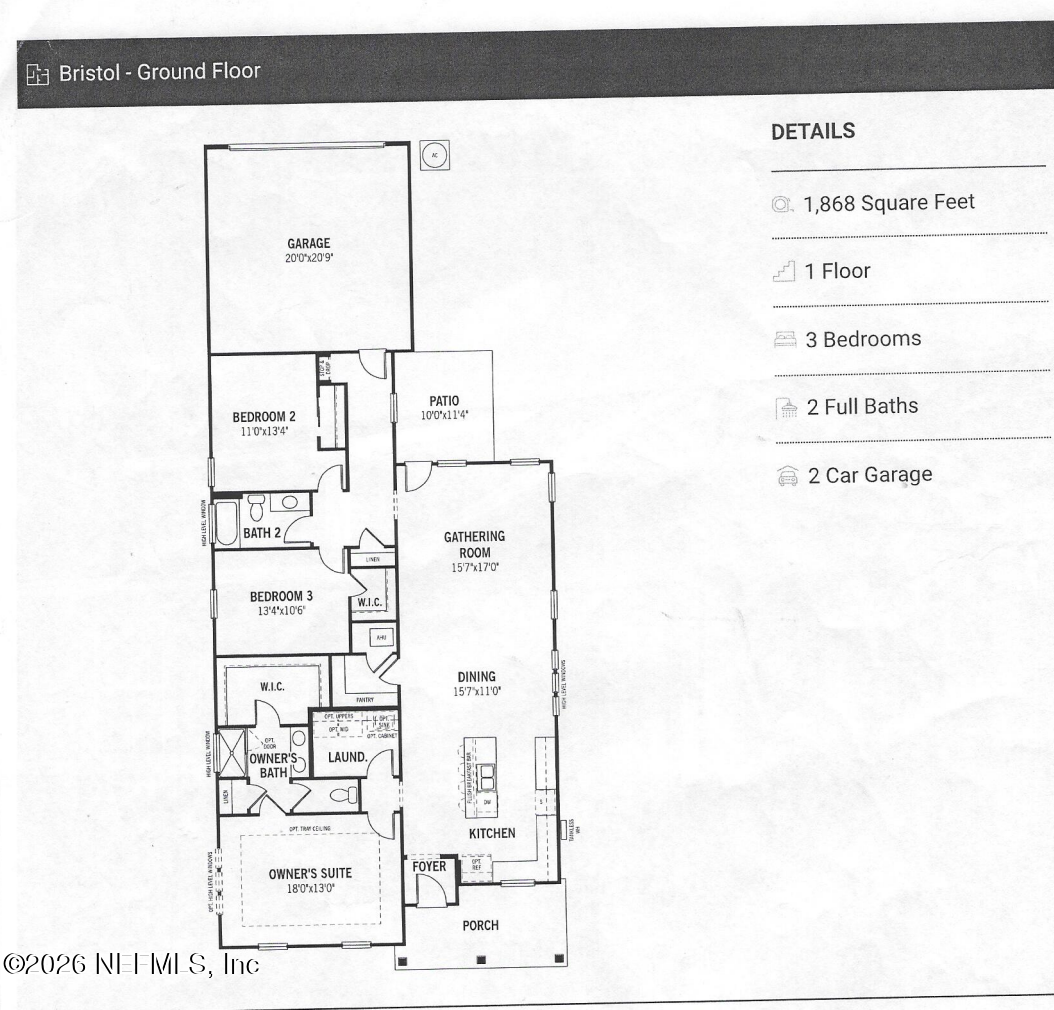 216 FOOTBRIDGE Road, St. Johns