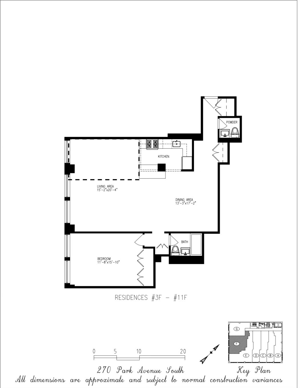 270 Park Avenue S 6F