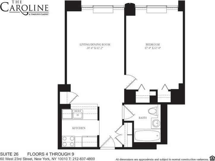 60 W 23rd Street 826