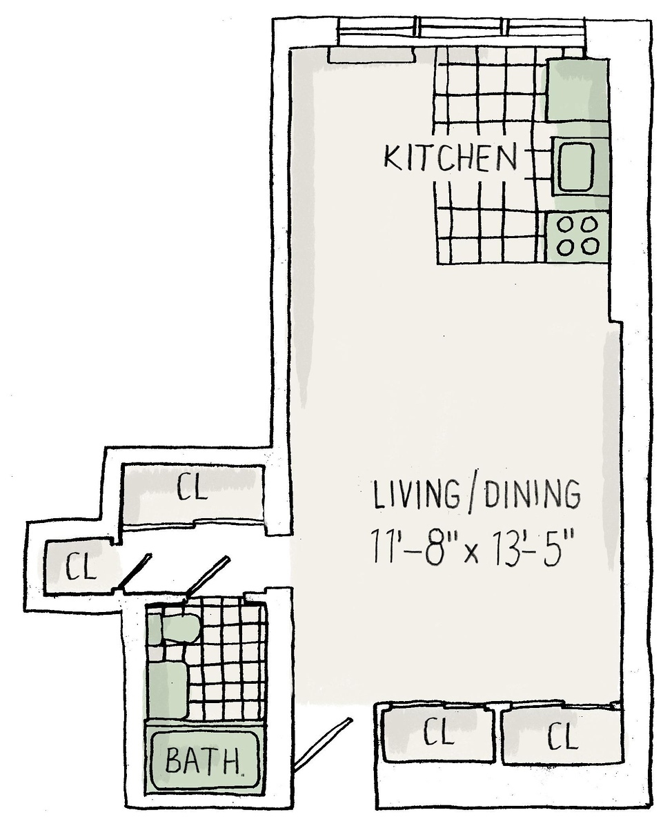 116 Thompson Street 2B